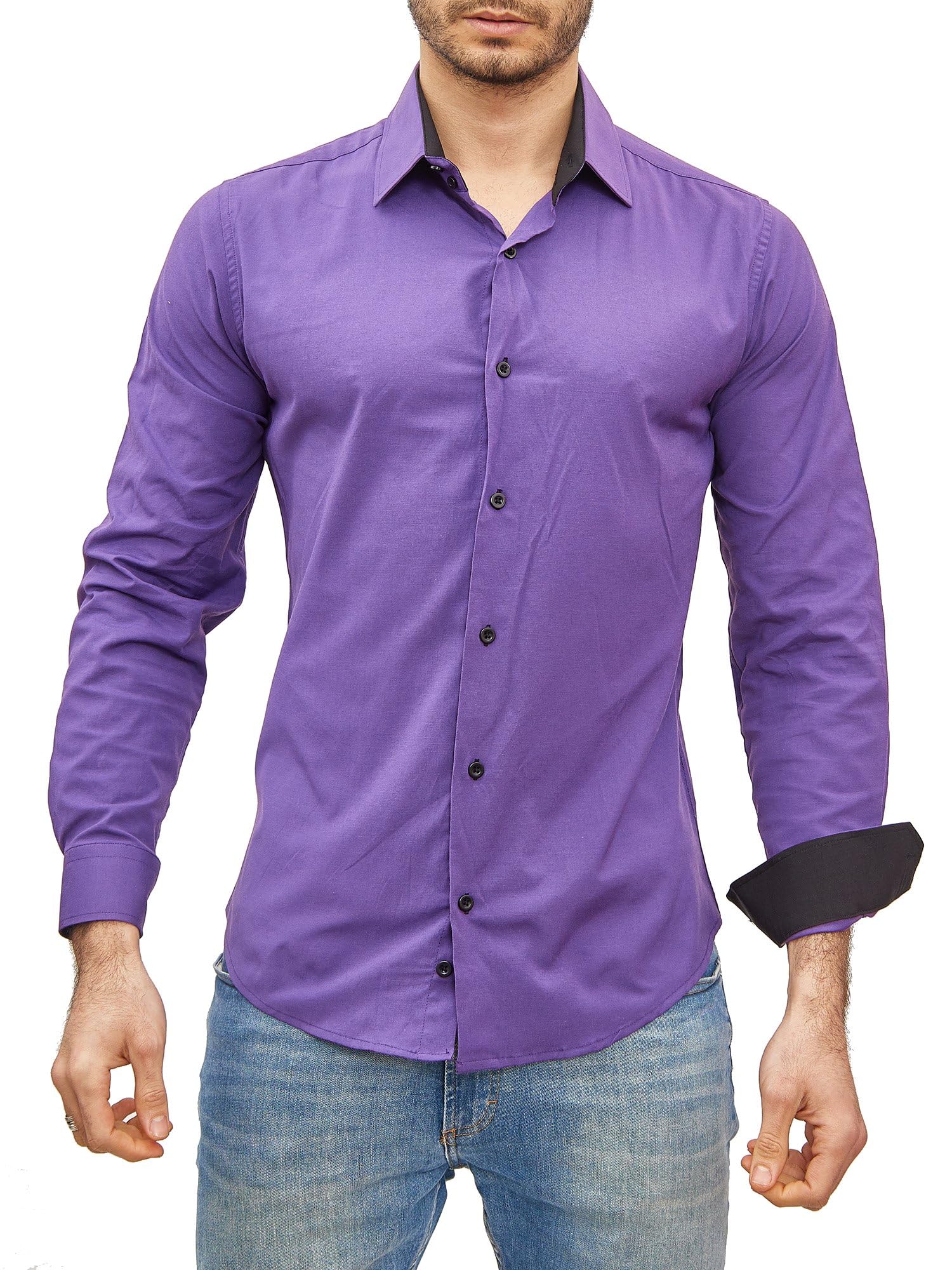Subliminal Mode 444-5 Camisa de Vestir Hombre