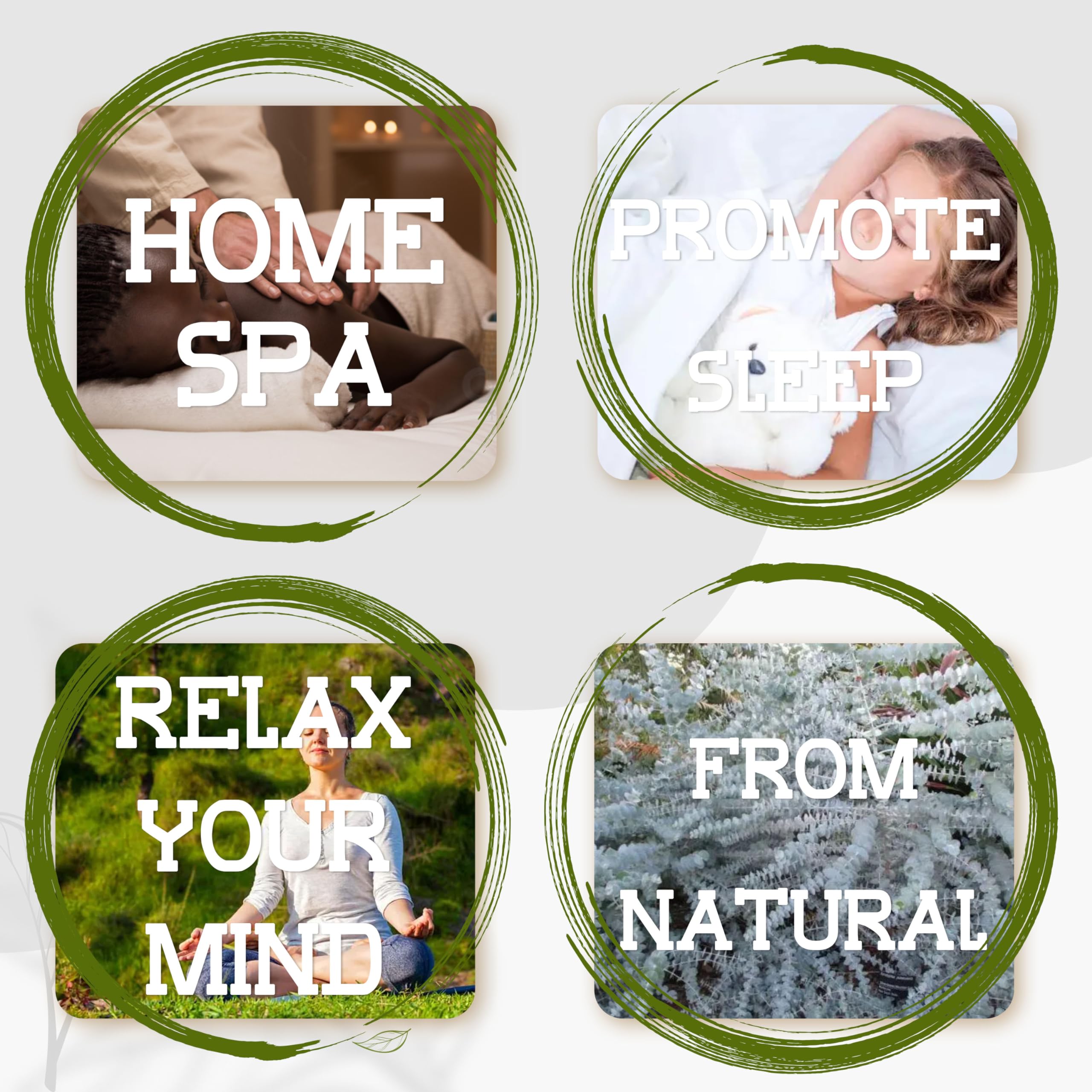 PAMDECOR 5 Kinds Eucalyptus for Shower,17