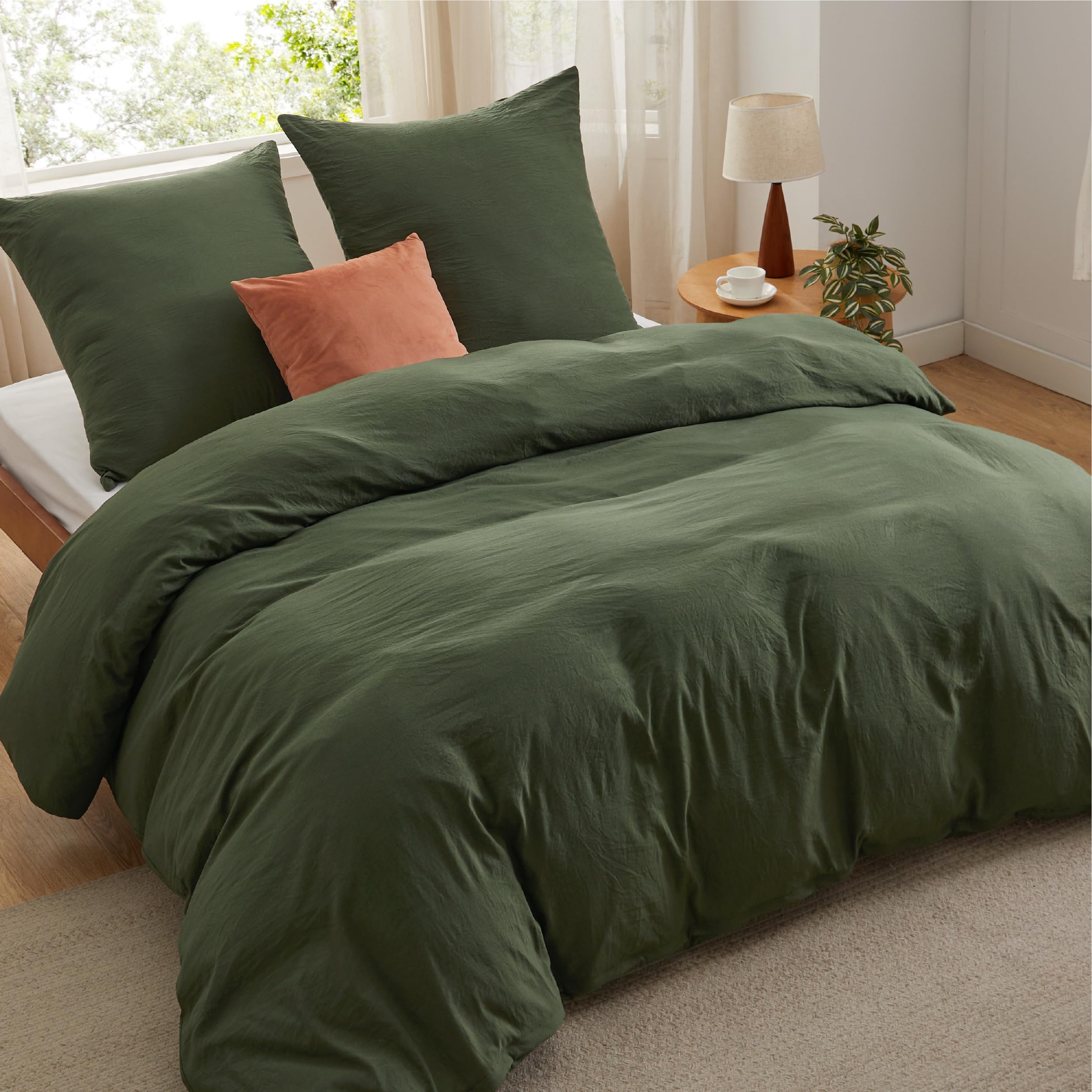 Bedsure Bedding Funda Nordica 240 x 220 - Poliéster Microfibra Juego de Funda de Edredon 240x220 cm y 2 Fundas de Almohada 65x65 cm, Funda Nórdica con Cremallera ÖKO-Tex (Blanco)