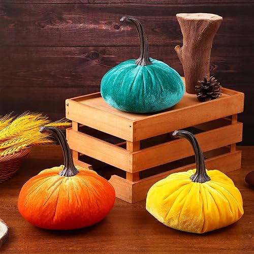 Miniatura 4 de Toyvian Almohadas de calabaza de Halloween, almohada de calabaza de Acción de Gracias, decoración de otoño, almohadas de calabaza rellenas 3D para