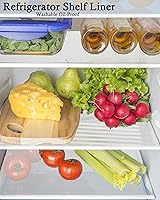 Vista 4 de Revestimientos para armarios de cocina de 12 pulgadas de ancho x 20 pies, antideslizante, impermeable, no adhesiva, alfombrilla protectora gruesa