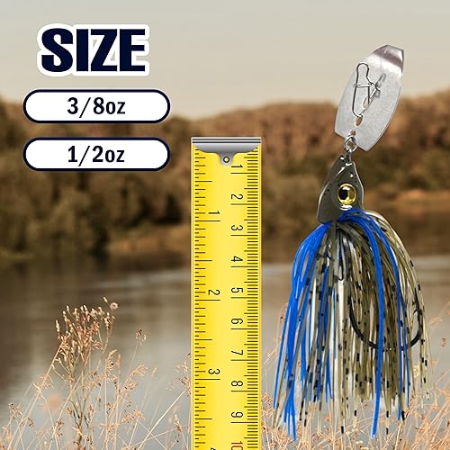 Miniatura 6 de Reaction Tackle Cabezas de plantilla de tungsteno para pesca, plantillas de pesca Swimbait para lubina de boca grande y pequeña, trucha, lucioperca