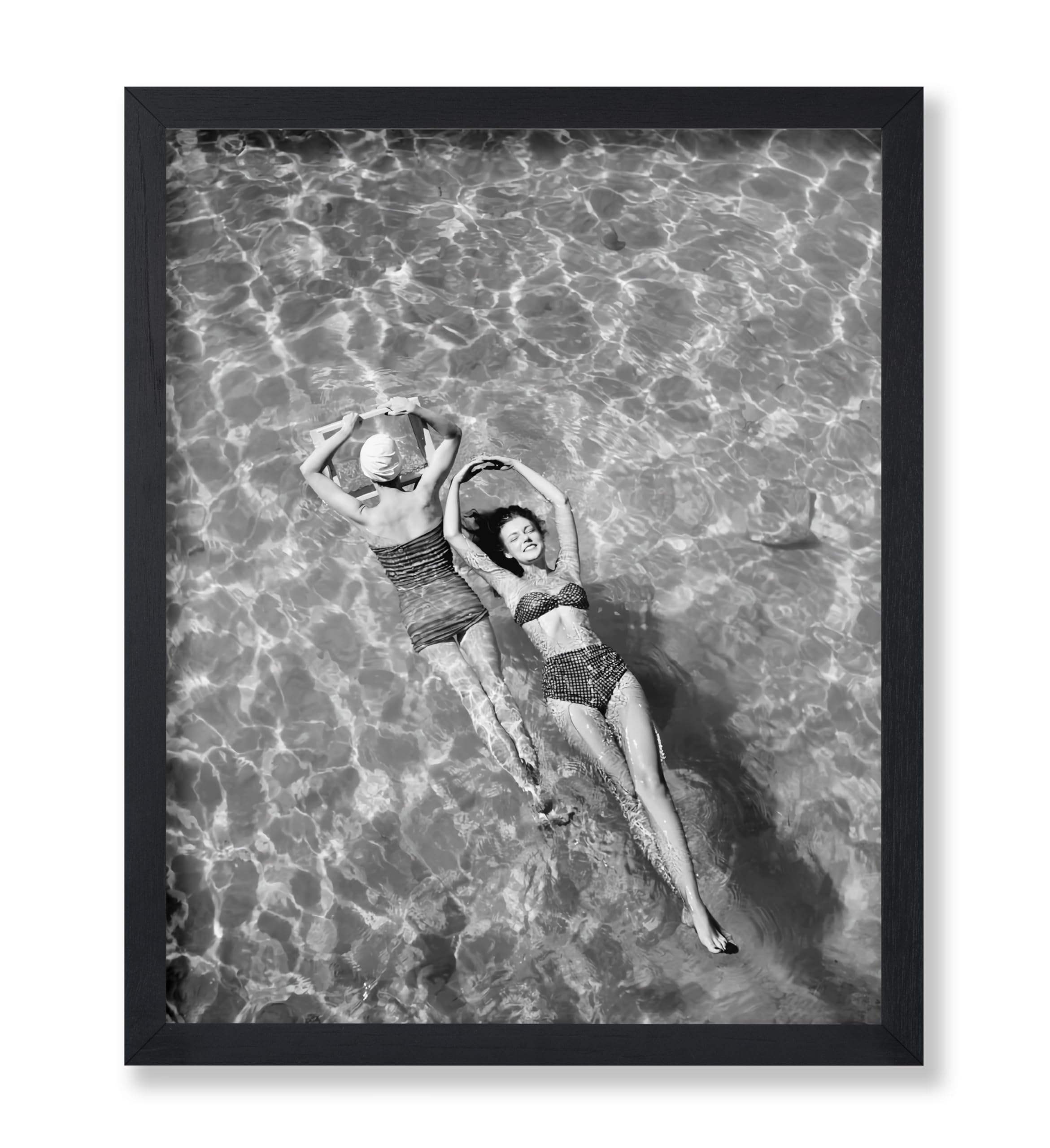 Amazon.com: Poster Master Vintage Swimming Pool Poster - Retro