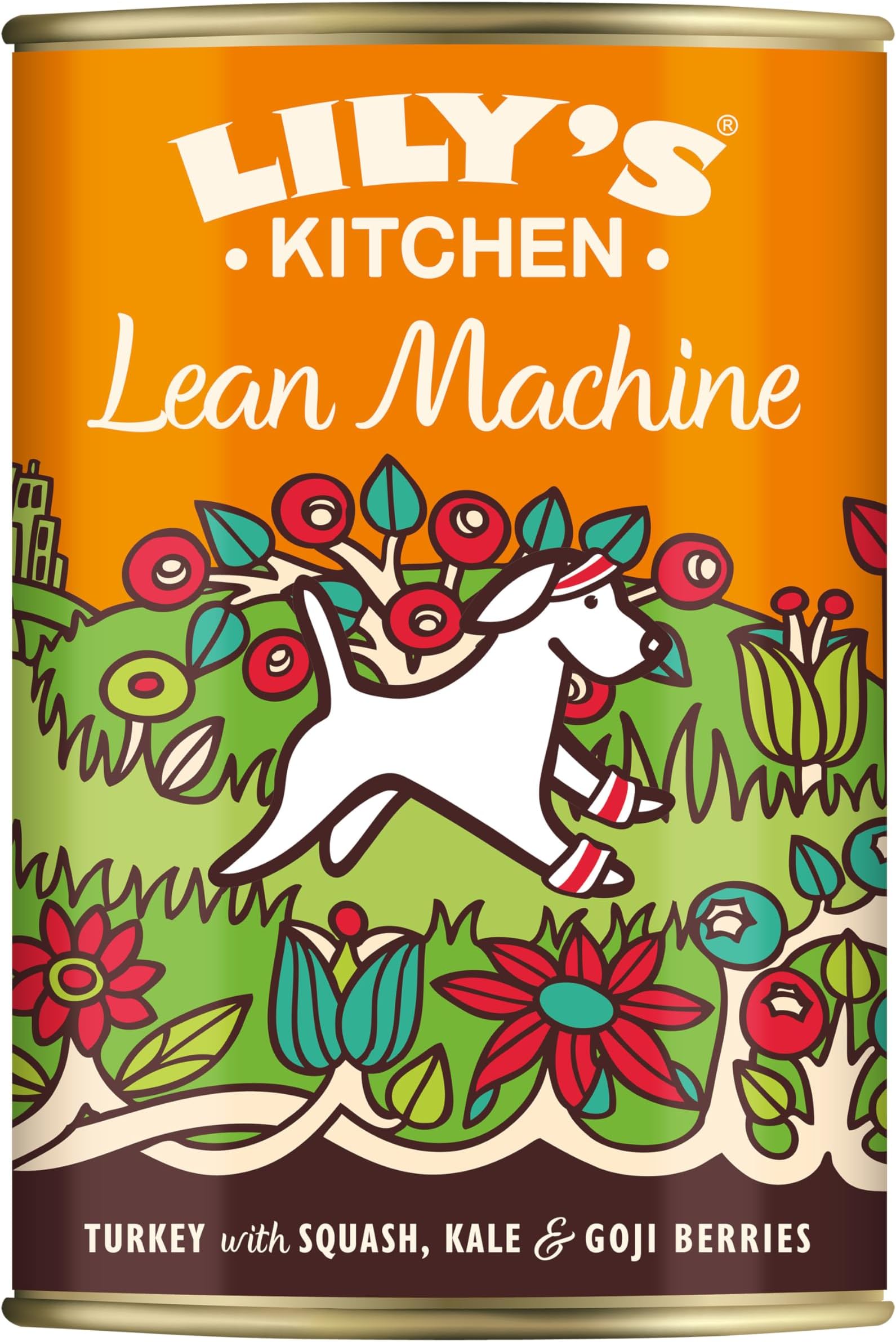 Lily's Kitchen Made with Natural Ingredients Lean Machine Adult Wet Dog Food 6 x 400g