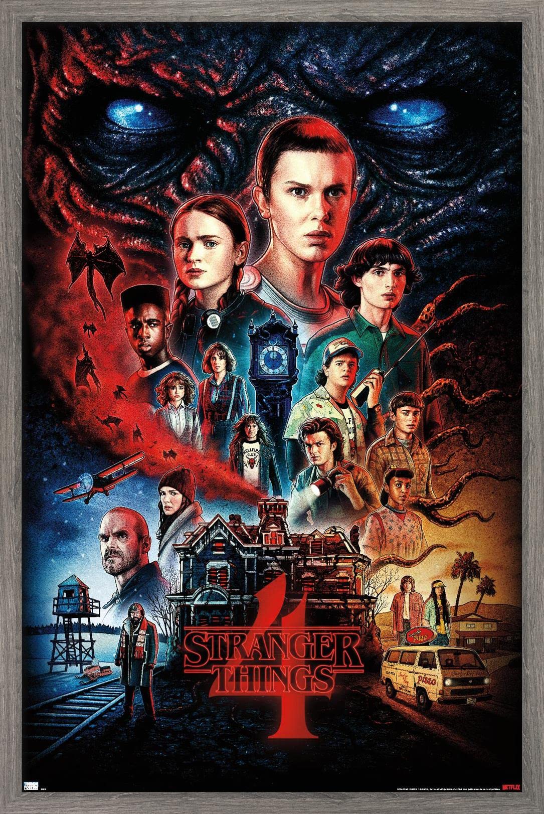 Amazon.com: Trends International Netflix Stranger Things: Season 4