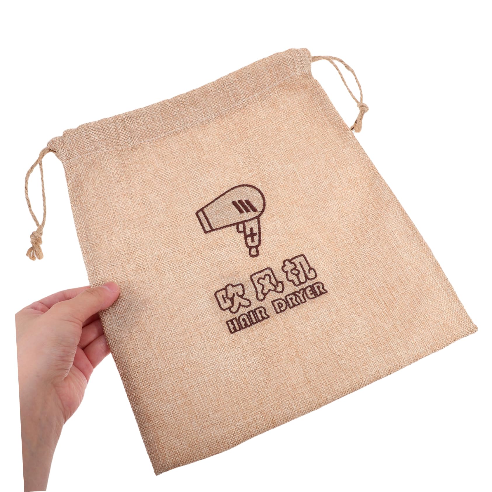 FOMIYES Hair Dryer Organizer Bag Multi-use Storage for Hair Dryer Retractable Cord Travel-friendly Easy to Maintain