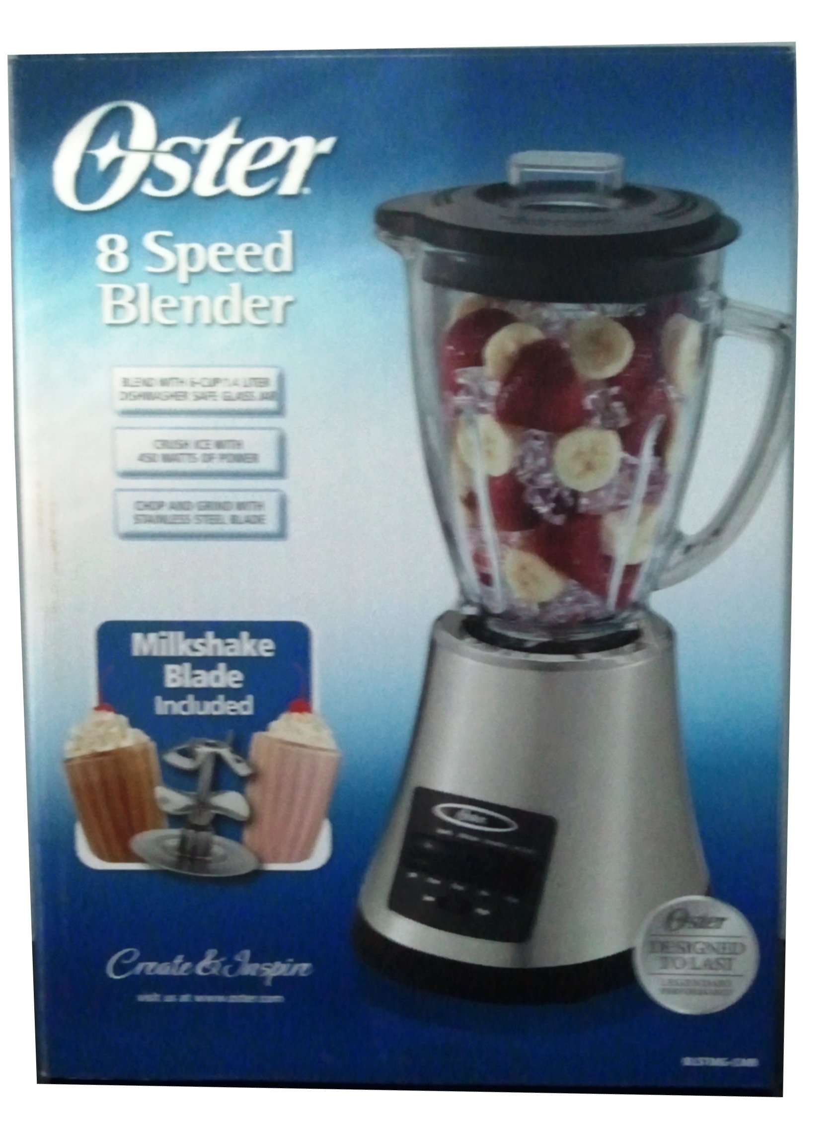 Oster 8 Speed Blender ~ Milkshake Blade Included