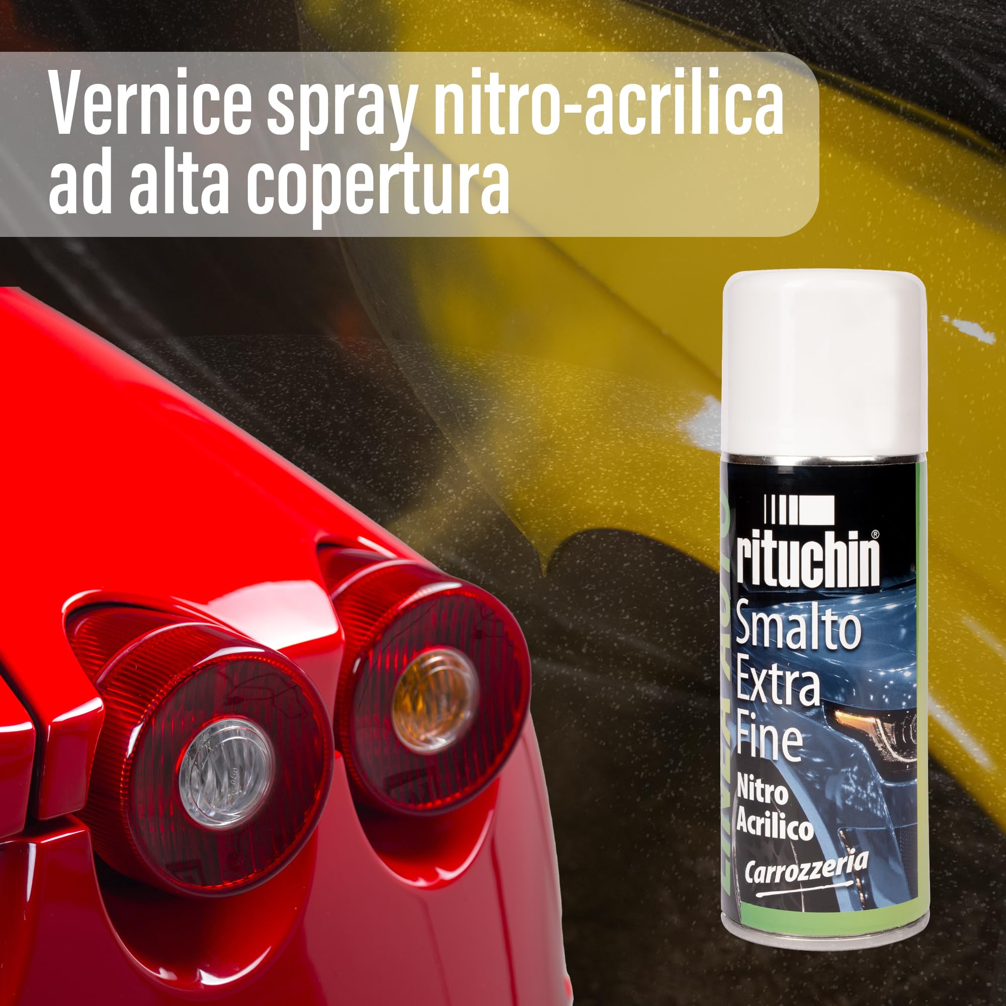 Bomboletta Spray per Ritocco Vernice Auto 200ml - Codice 369 Bianco Glaciale Compatibile con Renault Nissan Dacia