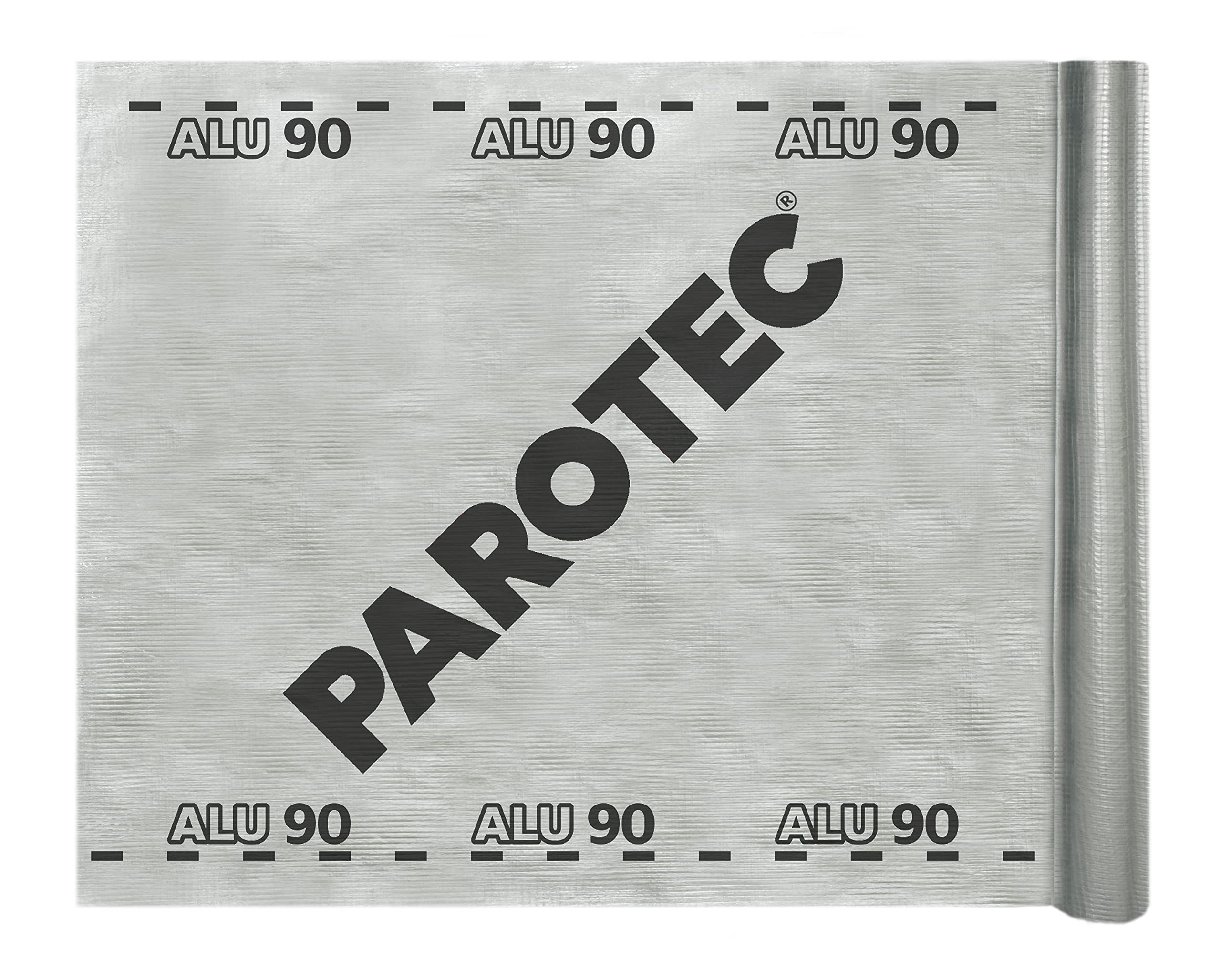 Energía sparrende de aire y barrera de vapor parotec aluminio 90 (75 m2)/90 [g/m²]