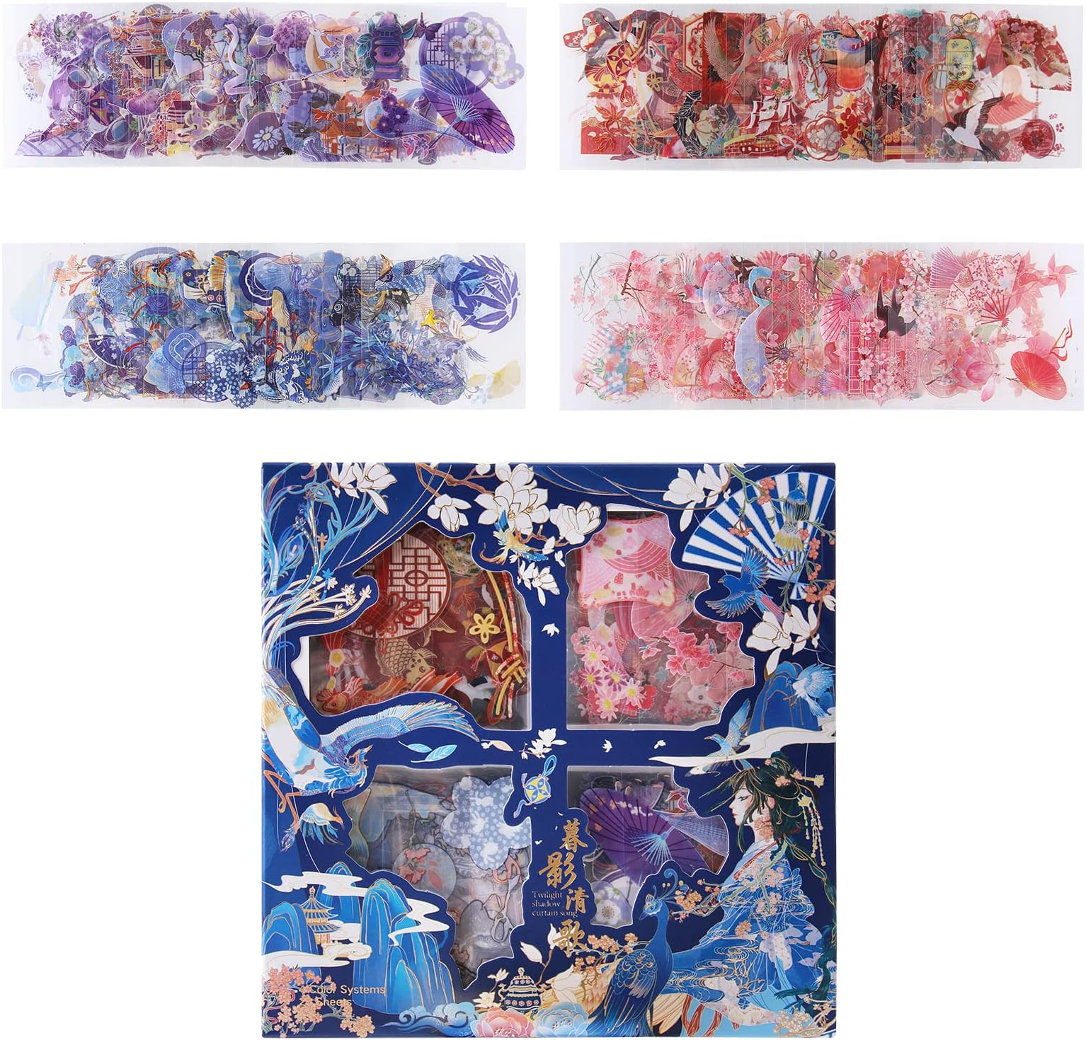 Kit Créatif Papier Aluminium JOPSHEEN - +100 Feuilles + Toiles + Yeux Mobile - Activité DIY Enfants