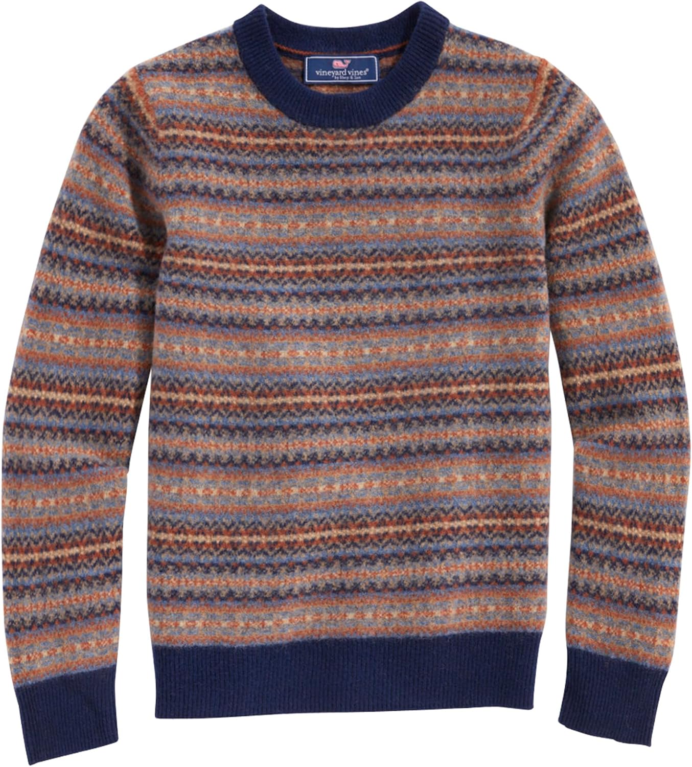 Vineyard Vines プルオーバーセーターFairisle Crewボーイズ