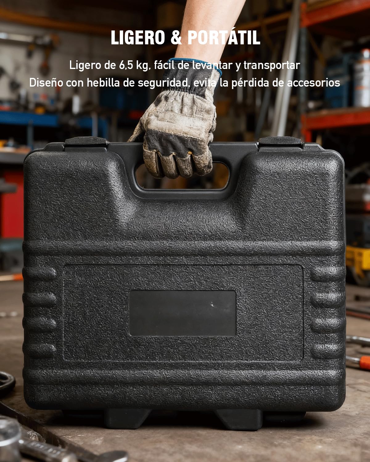 24 PCS Extractor de Inyectores Diesel Neumático con 19 Adaptadores M12–M27 | Extractor Neumático Inyectores con 3 Conectores 1/4" (US/UK/EU), Construcción en Acero Reforzado, 5–8 bar