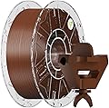 Creality Hyper PETG-CF Filament 1.75mm, PETG Carbon Fiber Filament for 3D Printing High Speed (30-600mm/s), Compatible with Most K1C K2 Plus 3D Printers 1kg Caramel Brown