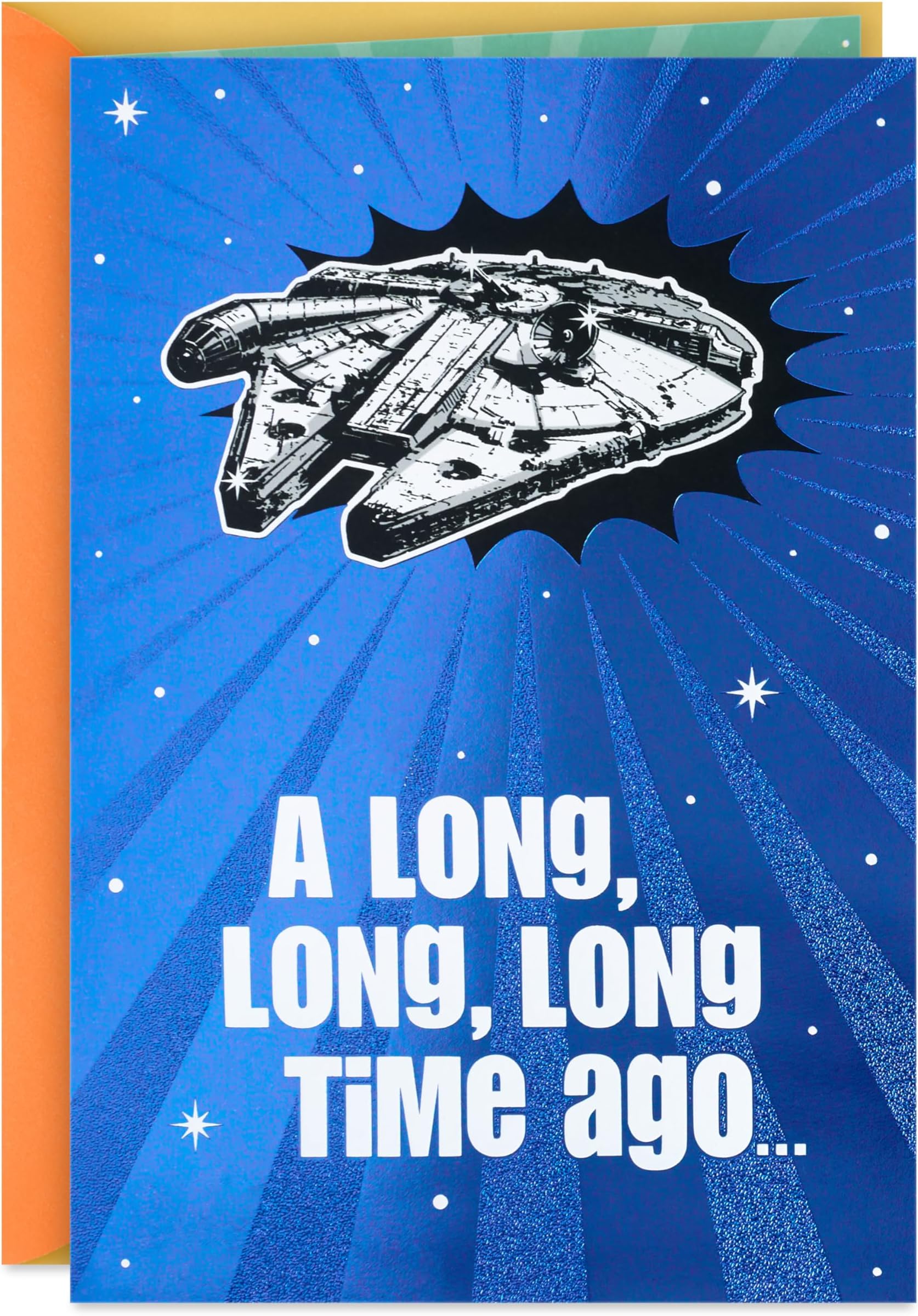 Star Wars Funny Birthday Card with Sound (Long, Long, Long Time Ago)