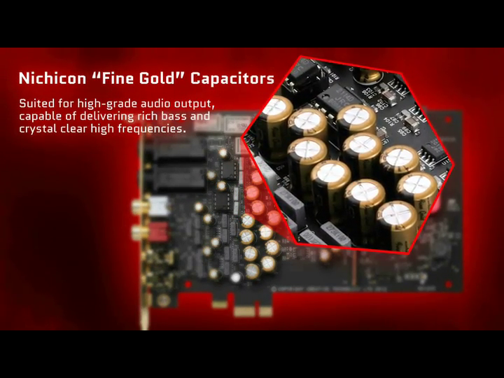 Creative Sound Blaster ZxR PCIe Audiophile Grade Gaming Sound Card
