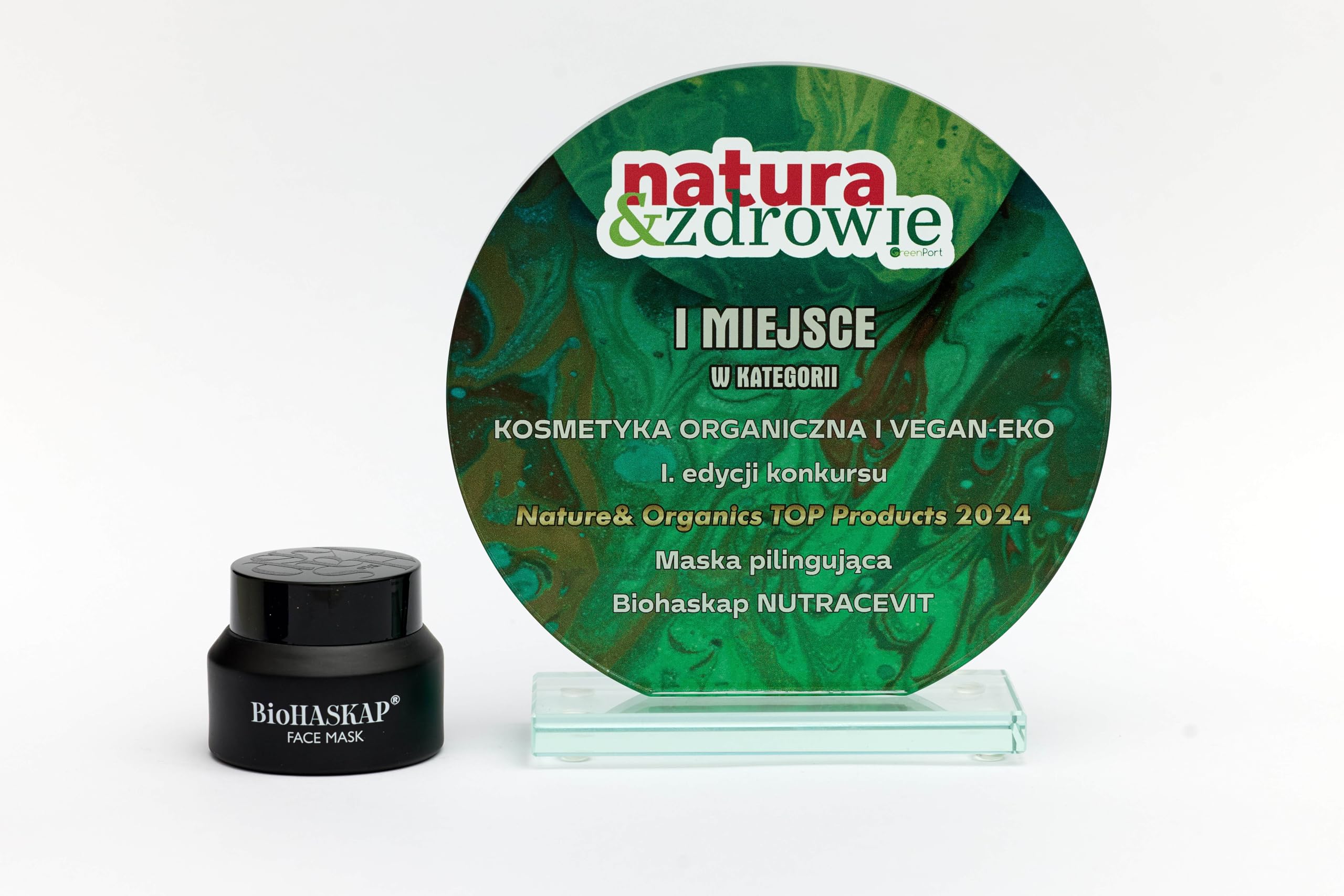 Peeling-Gesichtsmaske mit Haskap-Beere, 30ml. BioHASKAP. 10% Haskap-Beeren BIO-Extrakt. Von Kosmetikexperten entwickelte Formel. Natrue zertifizierte Inhaltsstoffe. Gut alterndes Naturprodukt.