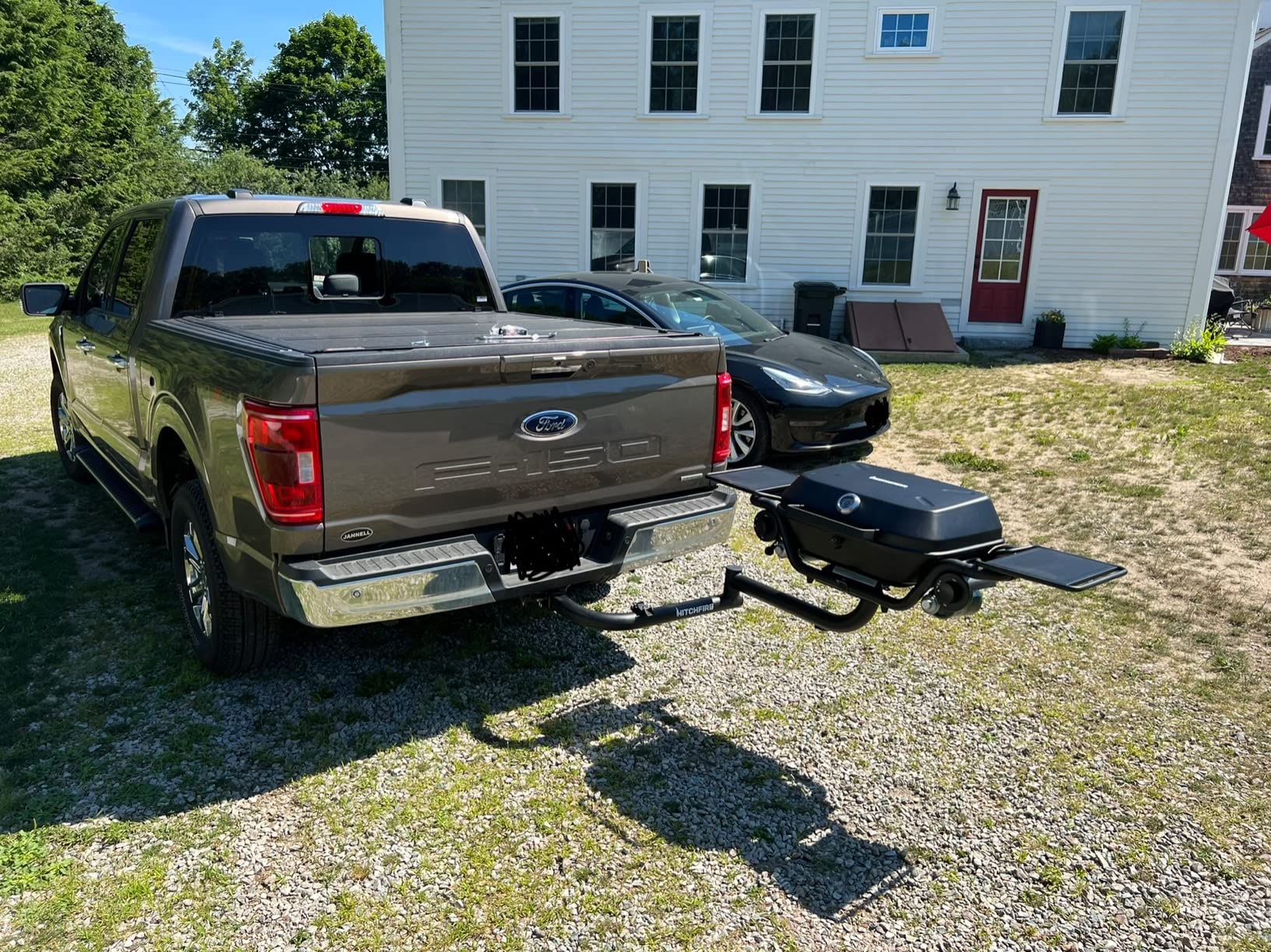 46/mo Finance HitchFire 15 Hitch Grill, Portable Grill Propane