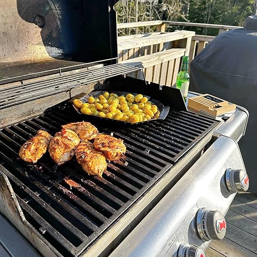 Miniatura 7 de 67252 62753 13111 Tubo quemador de parrilla para tubos de quemador Weber Genesis, piezas de repuesto para Weber Genesis 300 SER 4 quemadores, Weber