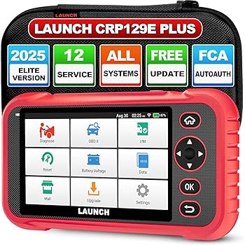 Amazon.co.jp: LAUNCH CRP129E Plus OBD2診断機、2024年最新