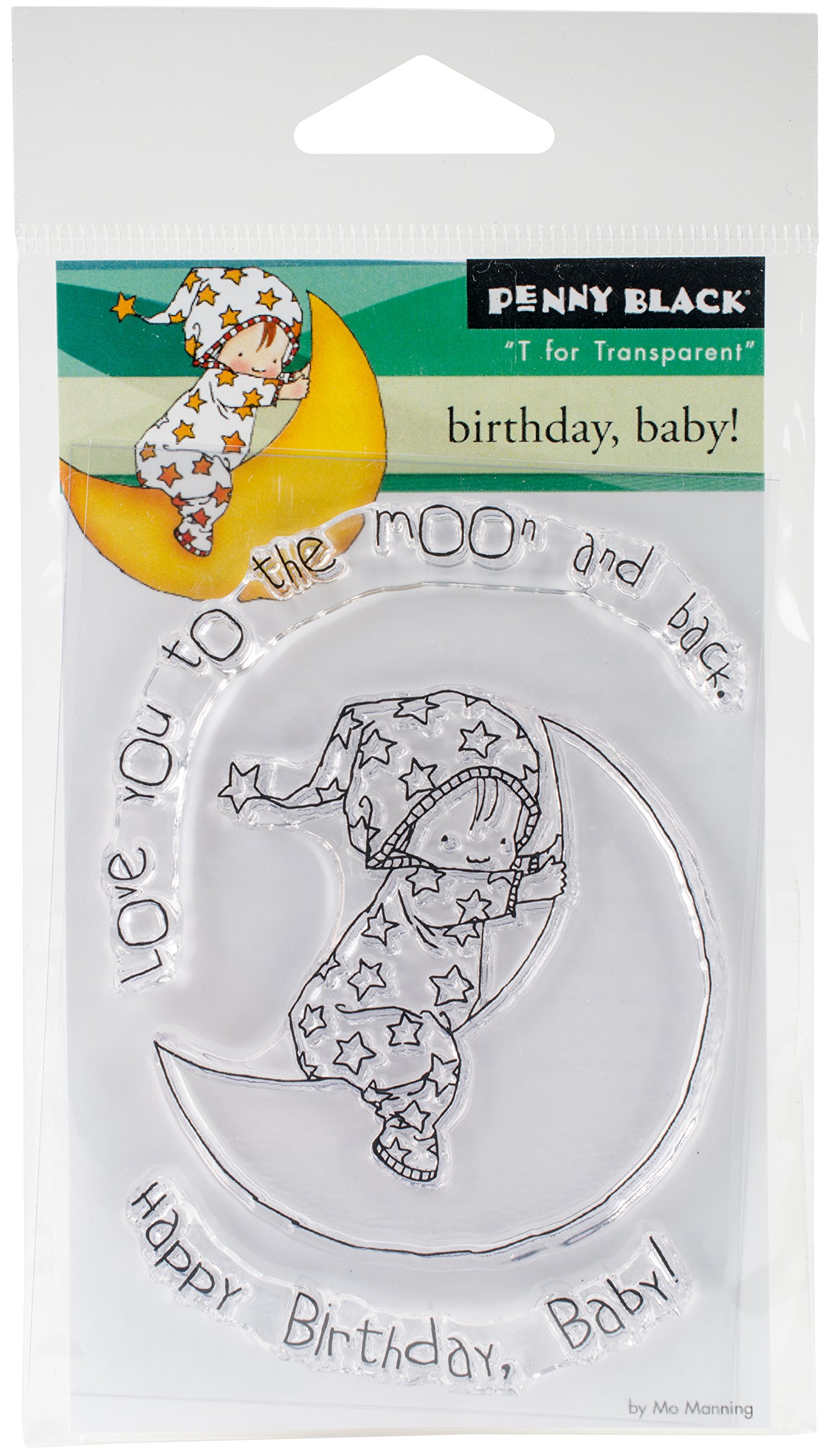 Penny BlackClear Stamps, 3" x 4"