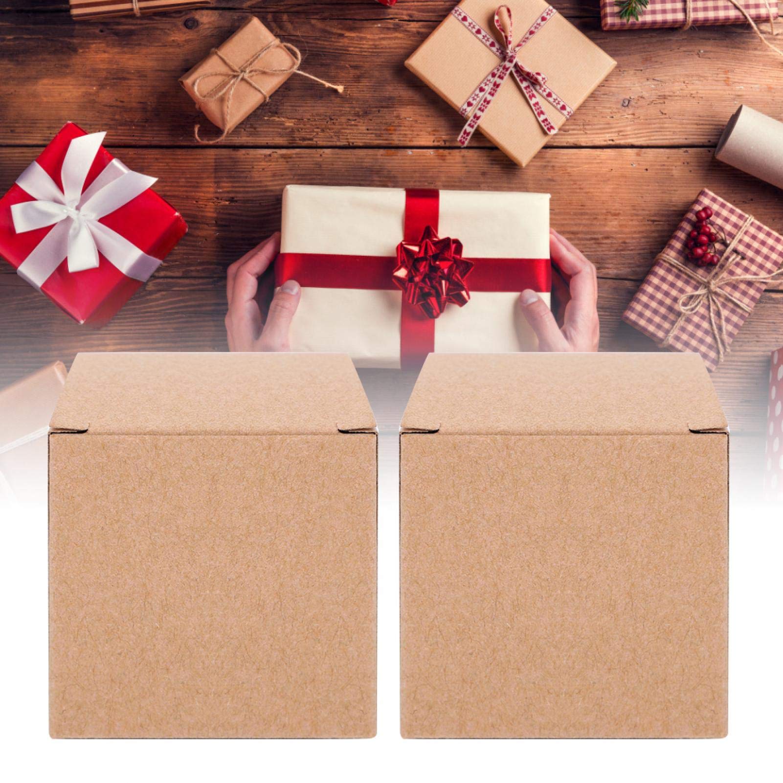 50pcs Kraft Paper Box - Image 3