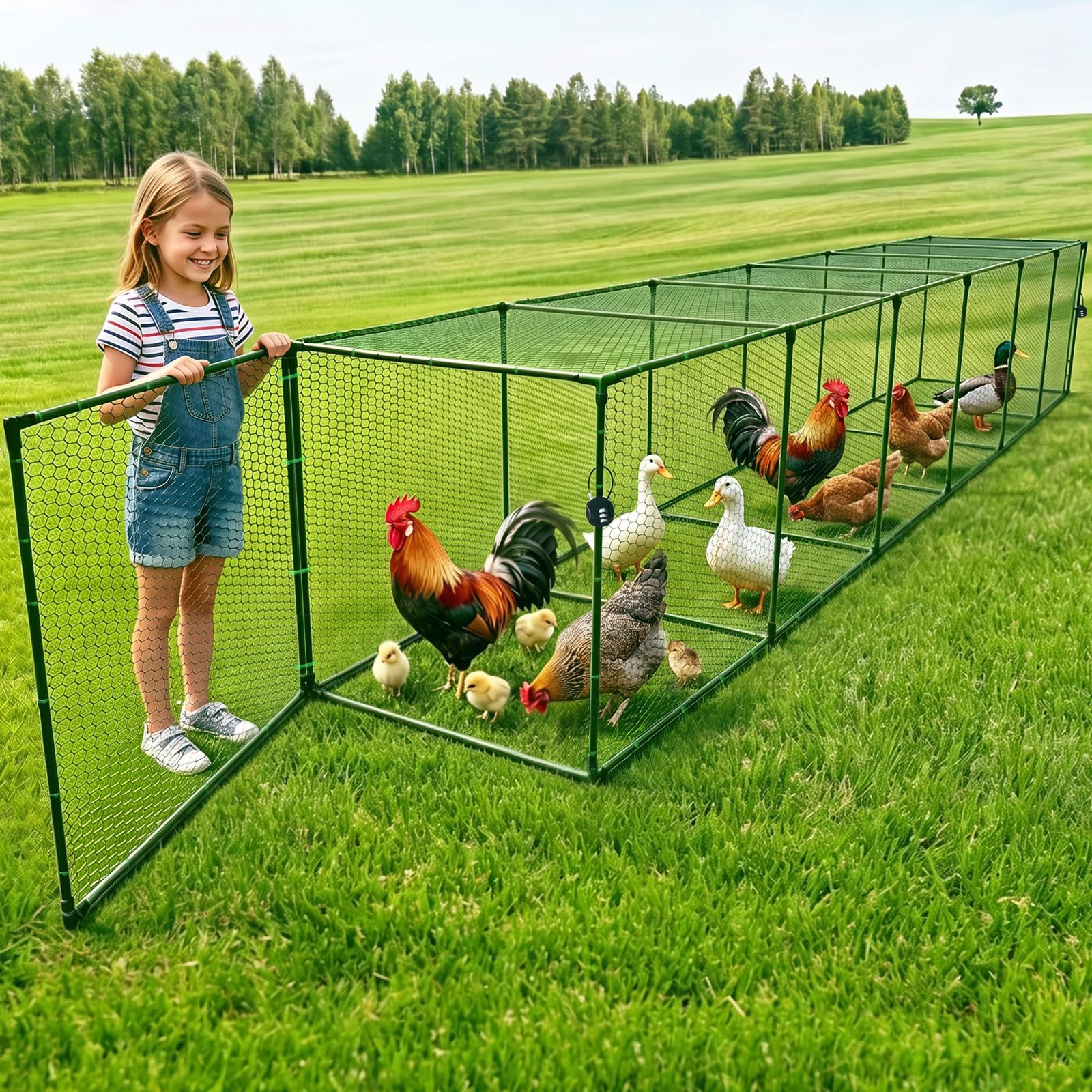 Photo 1 of Hogarjal Heavy Duty Chicken Tunnel 6-Section Run