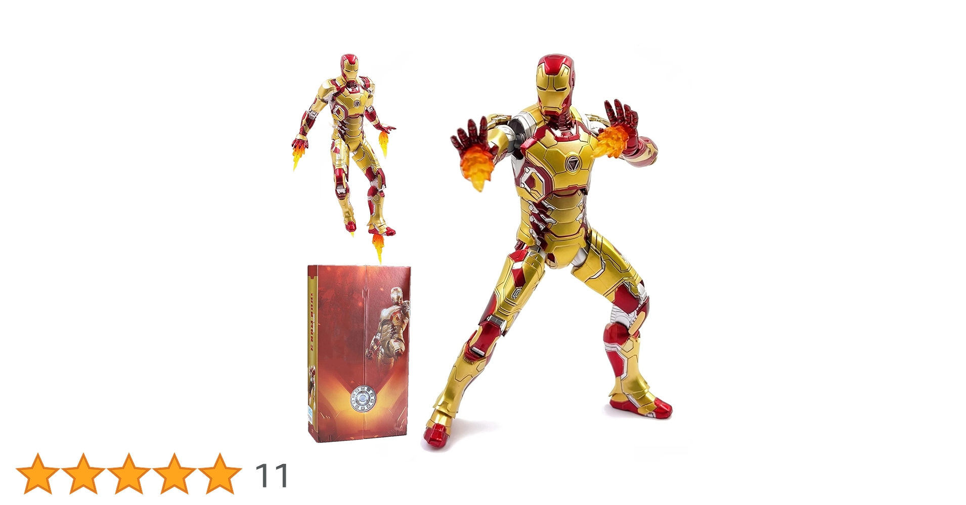 パリトイ　アクションマン Amazon.co.jp: Huanxd 7インチ アイアンマンマーク42 アクション
