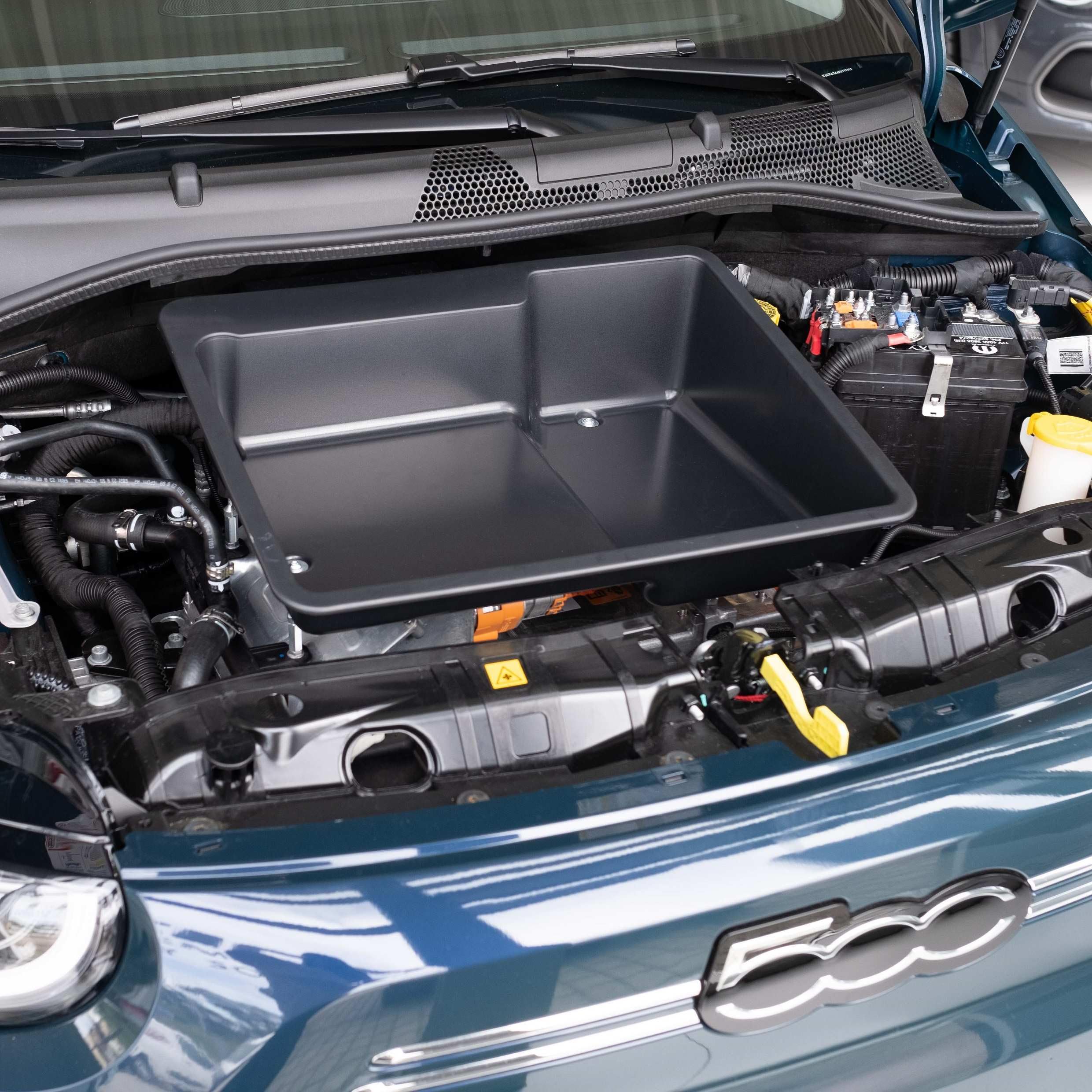 rati Frunk Compatible con FIAT 500e 2020- [Nero]