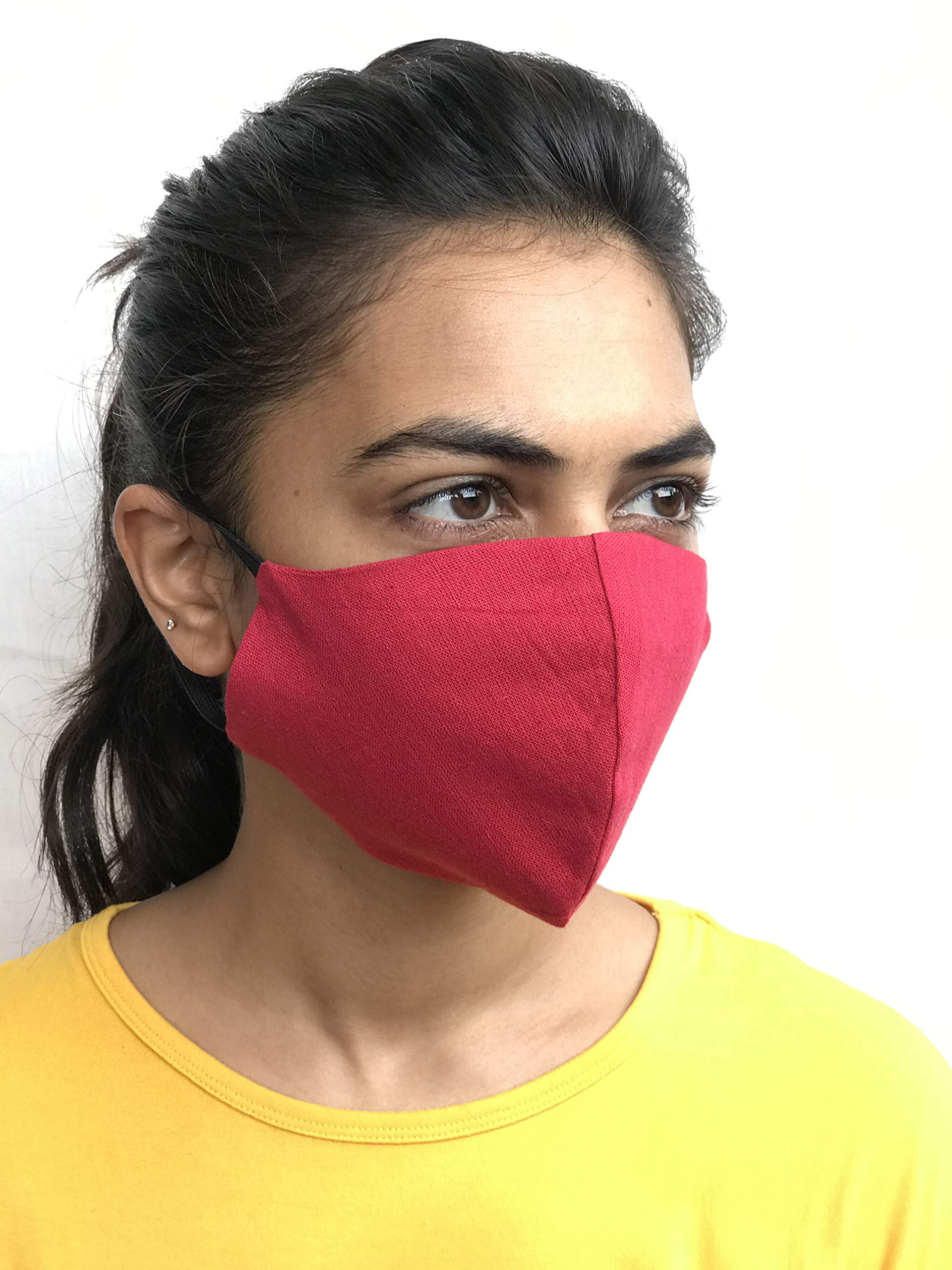 PACK OF 3 multi color Khadi Face Mask