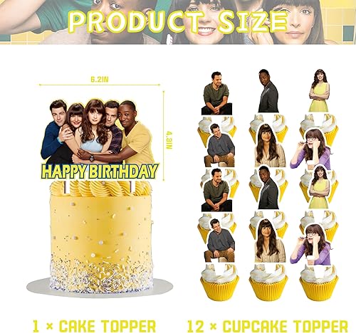 Miniatura 3 de Decoración de fiesta de cumpleaños para niñas, incluye telón de fondo de fiesta de veintinueve de 5 x 3 pies, decoración de pastel, globos de látex,