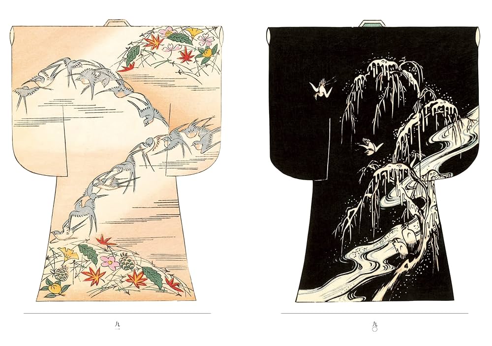 小袖名品集　上中下巻 小袖雛形 (青幻舎ビジュアル文庫シリーズ) | 長崎巌, 長崎巌 |本