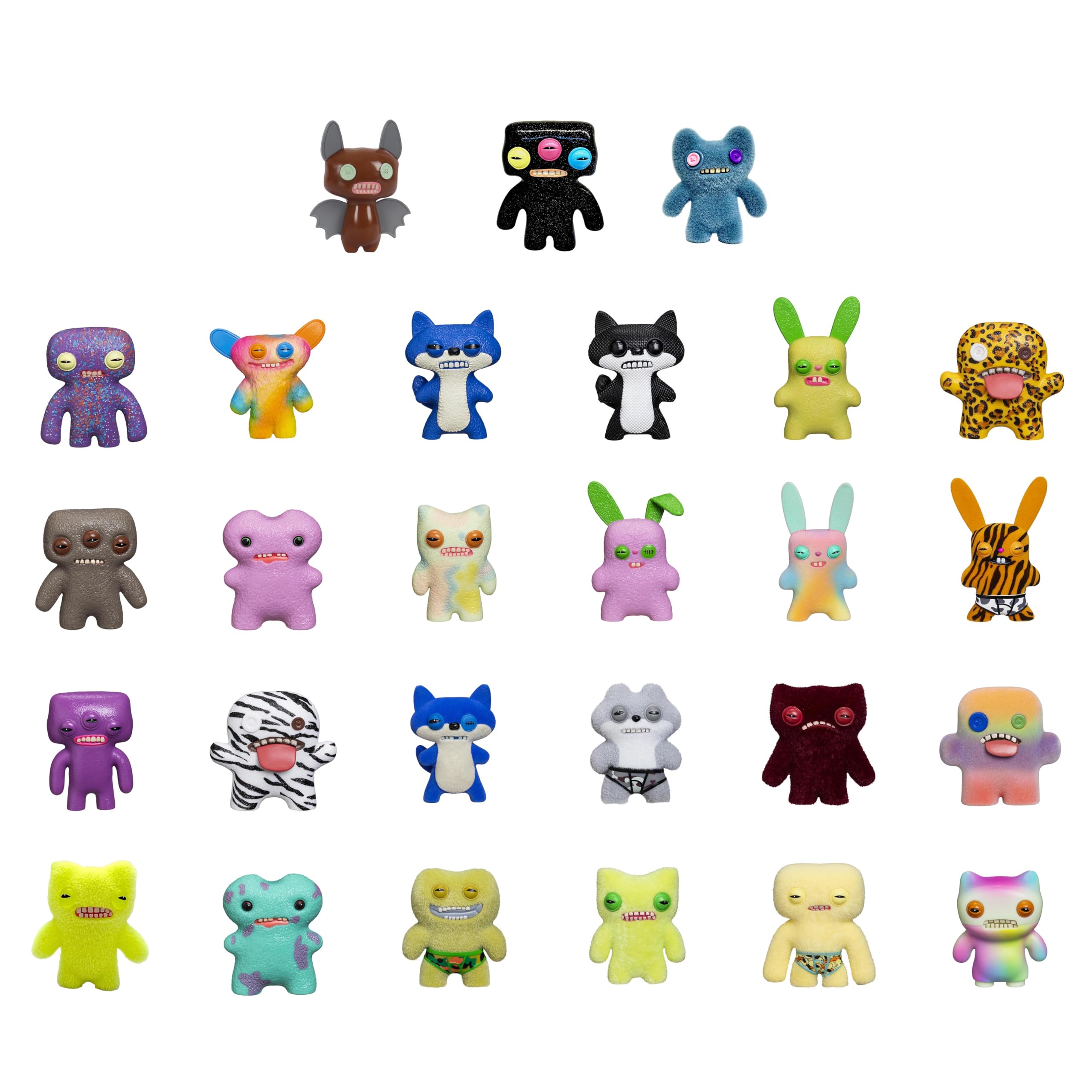 Fuggler Borse cieche per bambini, confezione con 6 statuette da collezione Mystery Fuggler e molto altro ancora, divertenti mostri brutti per ragazze, ragazzi