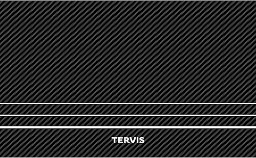 Miniatura 2 de Tervis Traveler - Vaso aislado de triple pared con patrón de fibra de carbono mantiene las bebidas frías y calientes, 20 onzas, acero inoxidable