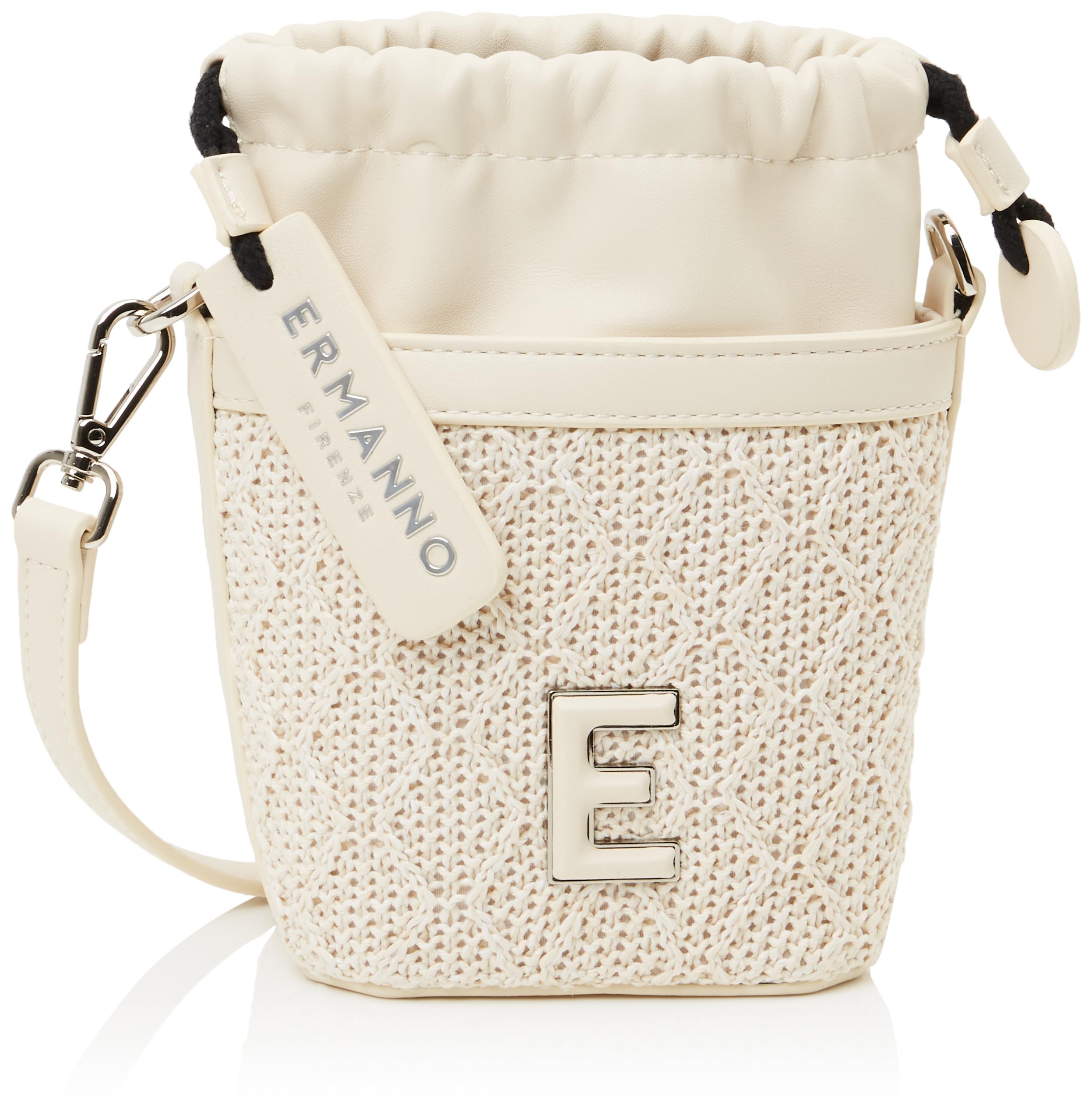 Ermanno Firenze Terra, Borsa Unisex-Adulto, Avorio