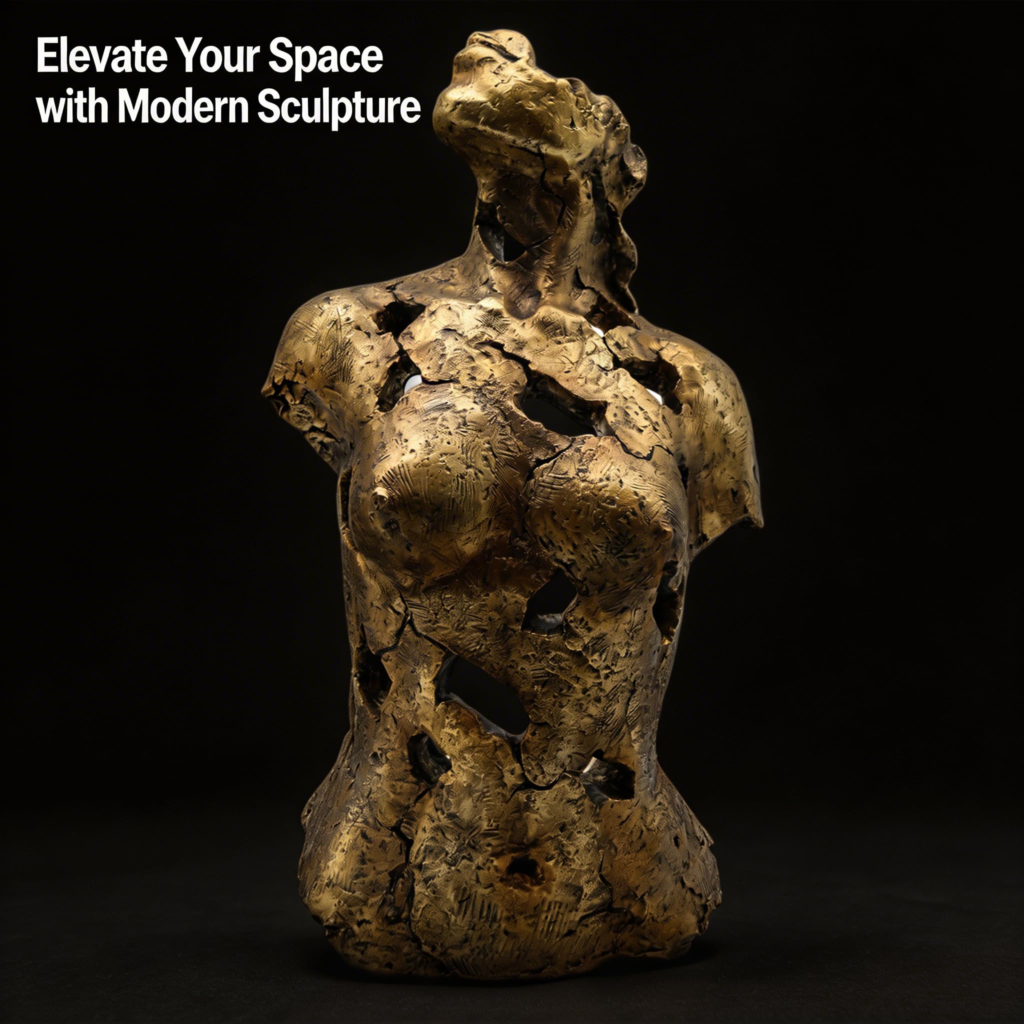 Scultura astratta a forma di busto femminile, statua di donna, artigianato creativo con personaggi, ornamento in resina per casa, ufficio, camera da letto, soggiorno, decorazione