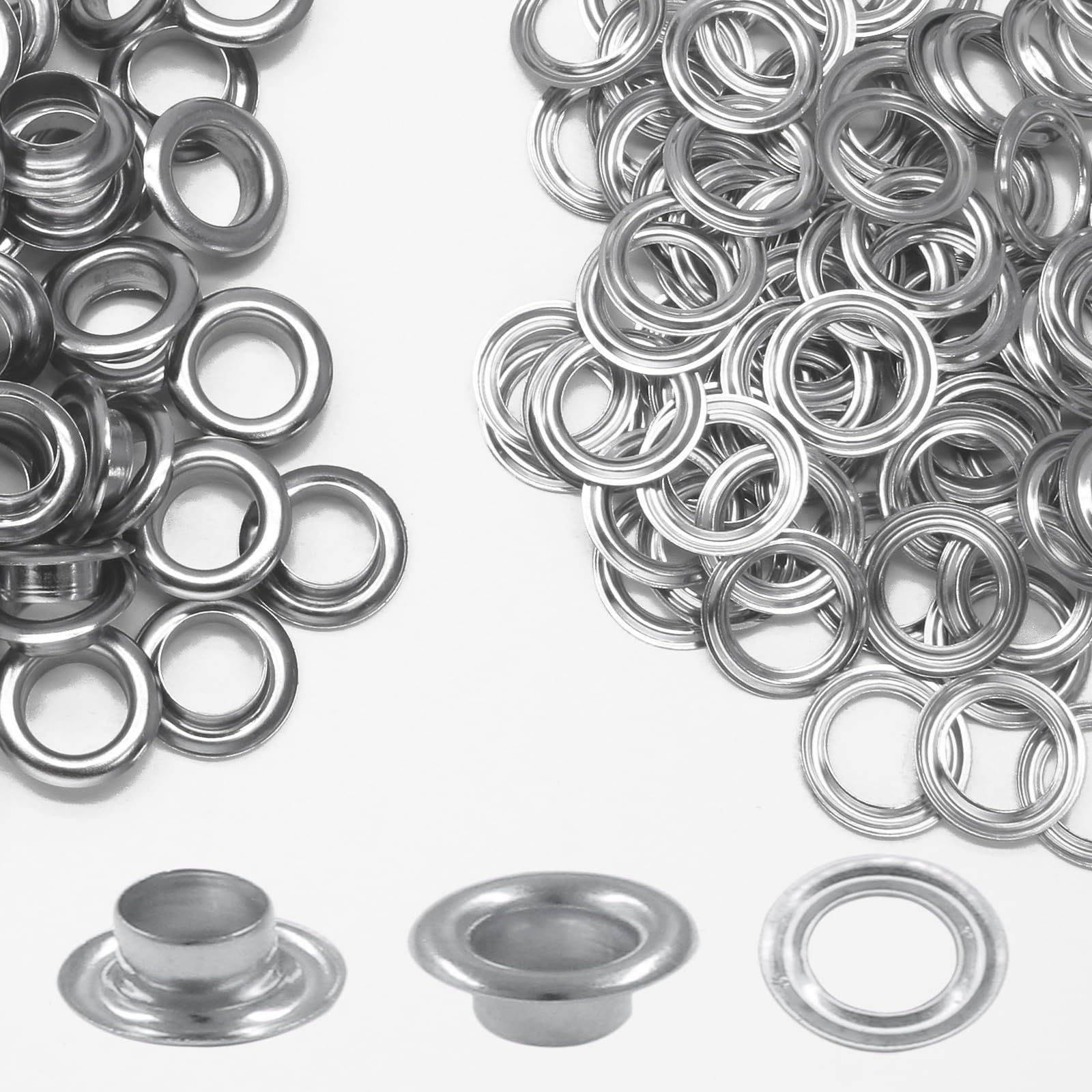 Gold Grommets Eyelets - 200 Pack -25 Gold Grommets Eyelets - 200 Pack -25