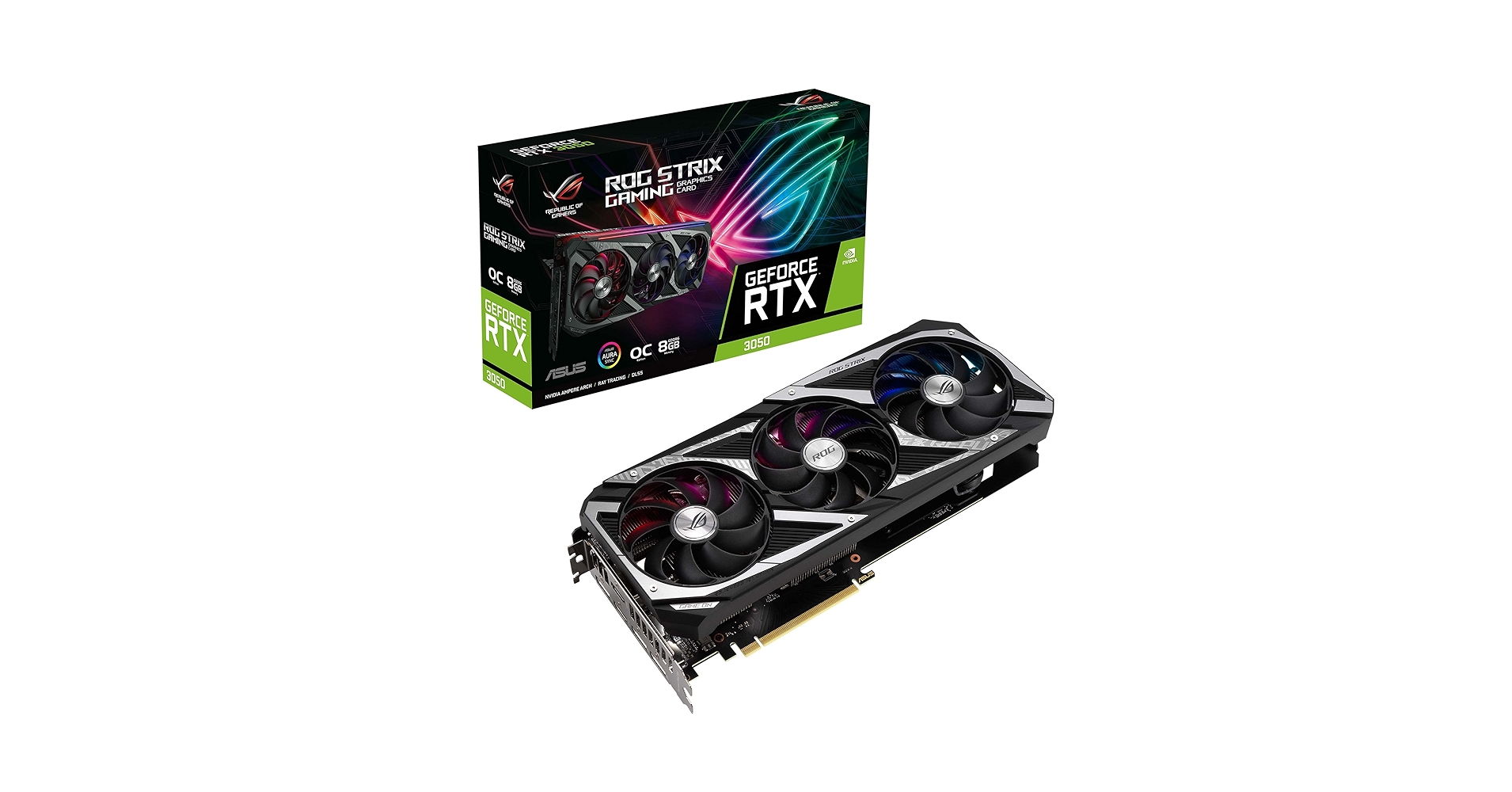 Amazon.com: ASUS ROG Strix NVIDIA GeForce RTX 3050 OC