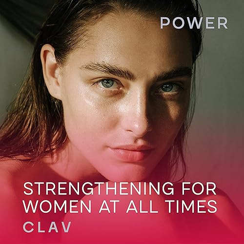 Miniatura 2 de CLAV Equilibrio hormonal natural para mujeres Alivio del síndrome premenstrual con ruibarbo siberiano, ñame silvestre y bayas Vitex Suplemento