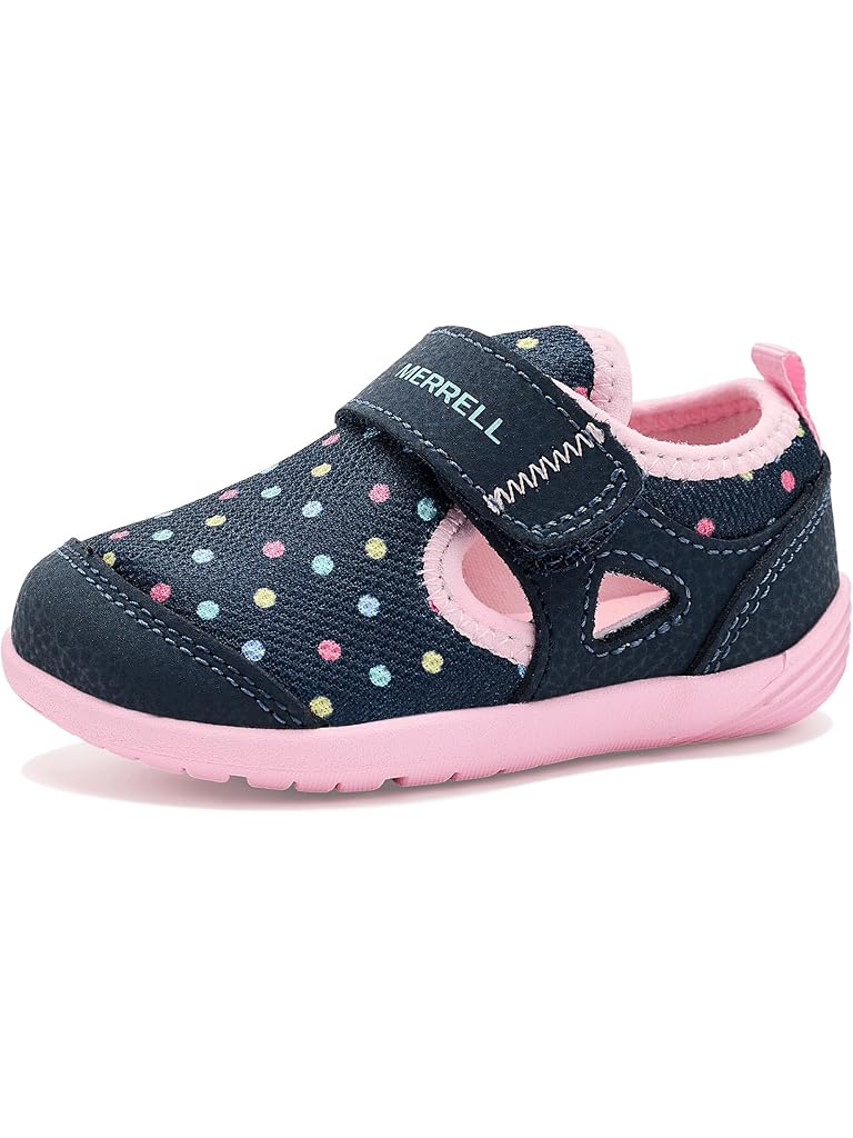 Navy Merrell Bare Steps H20 (Toddler)