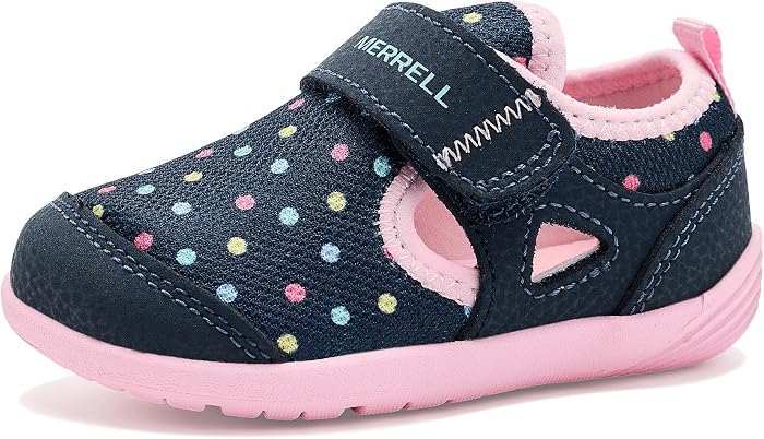 Детские кроссовки Merrell Bare Steps H20 для малышей, цвет: Тёмно-синий — фото 1