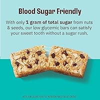 Vista 5 de Munk Pack - Barra de granola Keto, 1g de azúcar, 2g de carbohidratos netos, Keto Snacks, masticables y sin granos, a base de plantas