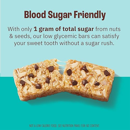 Miniatura 5 de Munk Pack - Barra de granola Keto, 1g de azúcar, 2g de carbohidratos netos, Keto Snacks, masticables y sin granos, a base de plantas,