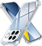 iVoler Cover per Xiaomi Poco F8 Ultra 5G, Custodia Antiurto Anti-Graffio Trasparente per Assorbimento Degli Urti con Paraurti in TPU Morbido, Sottile Morbida in Silicone TPU Case - 1