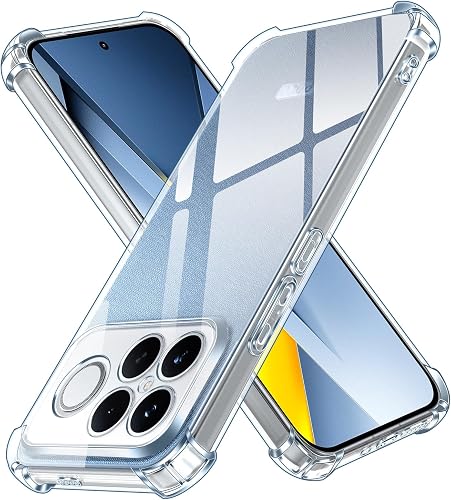 ivoler Coque HD Clair pour Xiaomi Poco F8 Ultra 5G, Ultra…