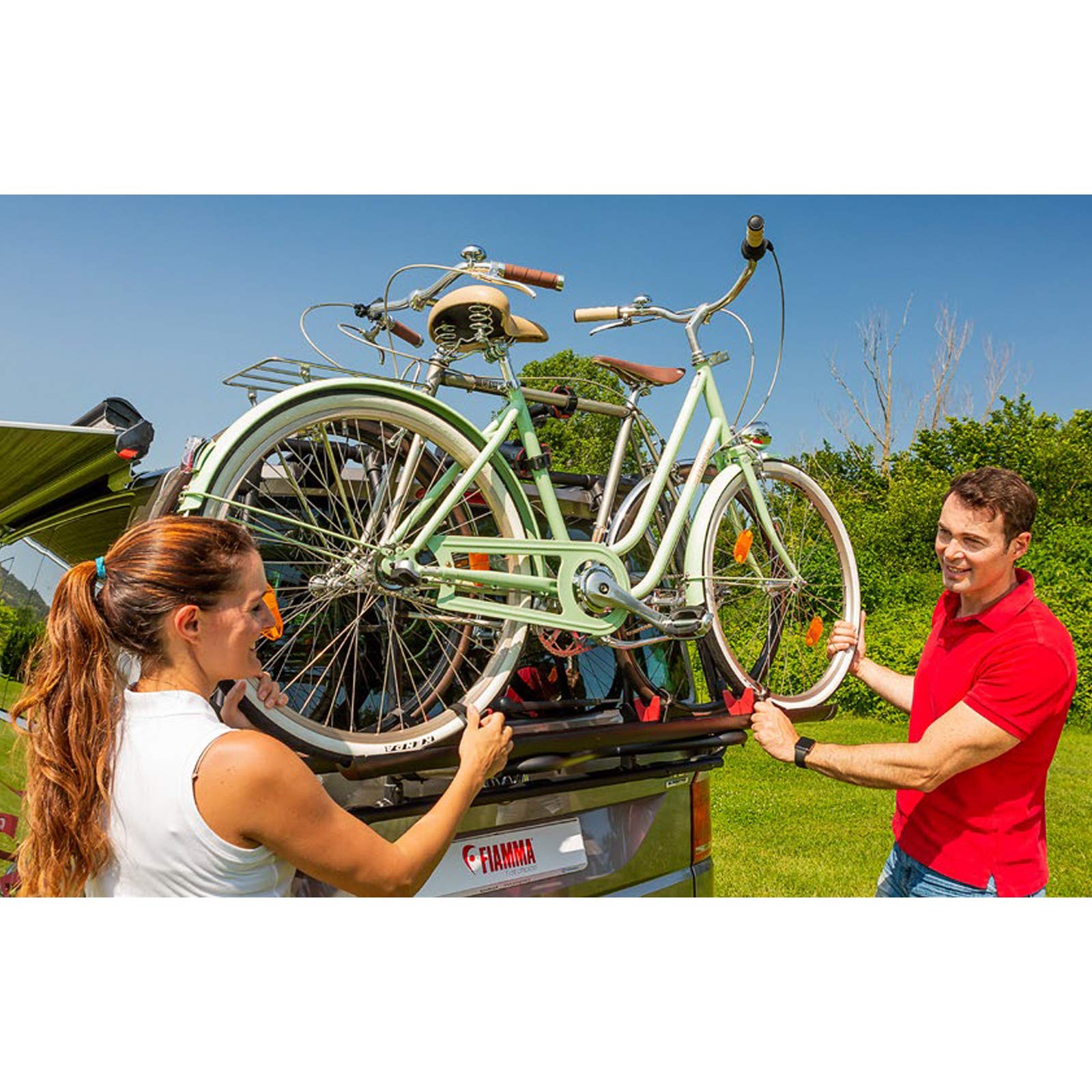 Fiammacarry Bike Pro Bicycle Carrier Black Suitable For Vw T6