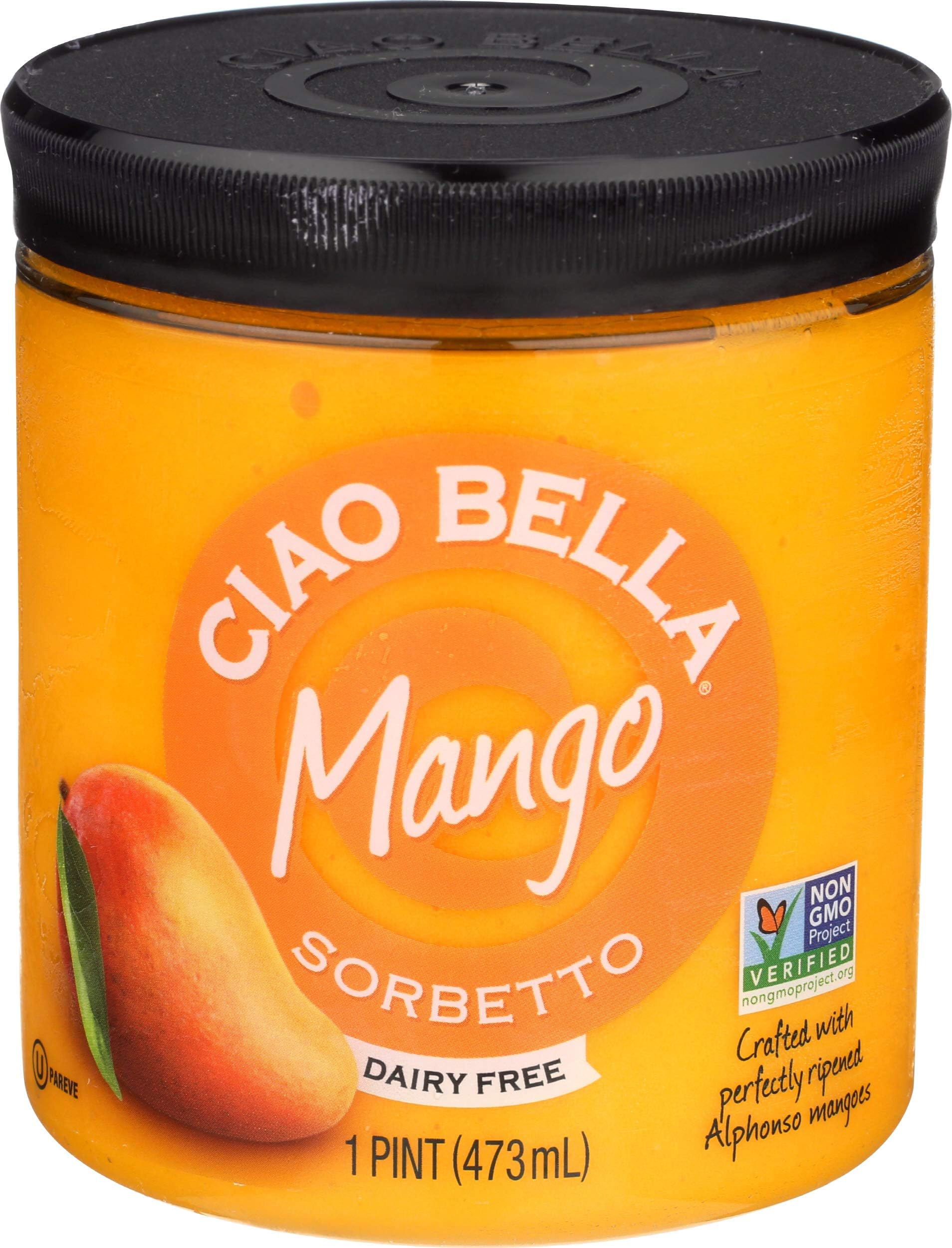 Ciao Bella, Sorbet Mango, 16 Ounce