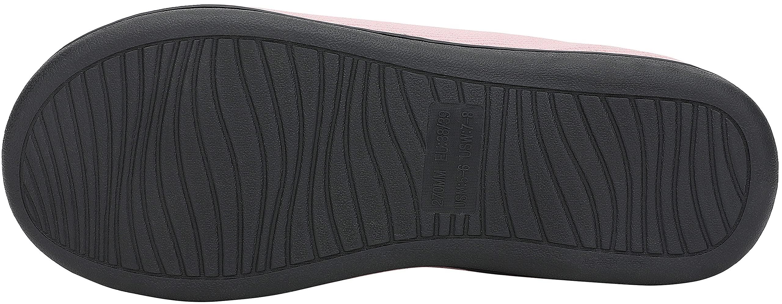Mishansha Unisex Pantofole Casa/Esterno in Memory Foam - Calde leggere Morbide Comode e Antiscivolo