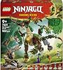 LEGO NINJAGO Yaşam Ejderhası 71859-9 Yaş ve Üzeri Çocuklar için Zane, Sora, Arin, Lloyd, Cole, Asit ve Toprak Canavarları Minifigürleri İçeren Yaratıcı Oyuncak Yapım Seti, Hediye Fikri (1050 Parça)