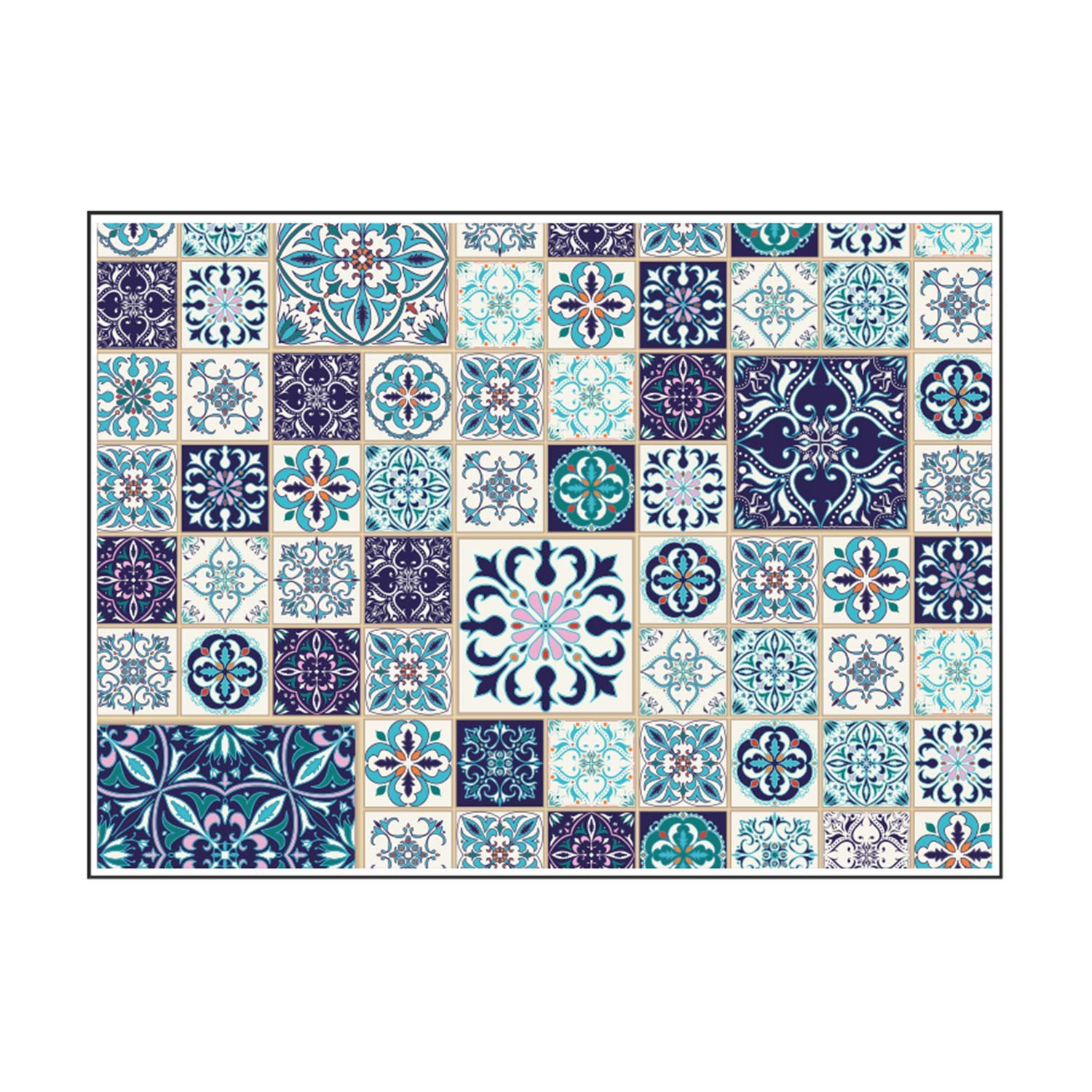 Table Mats Offset "Tiles" 70 Gsm 31X43 Cm Cuatricromía Litos - 500 Units