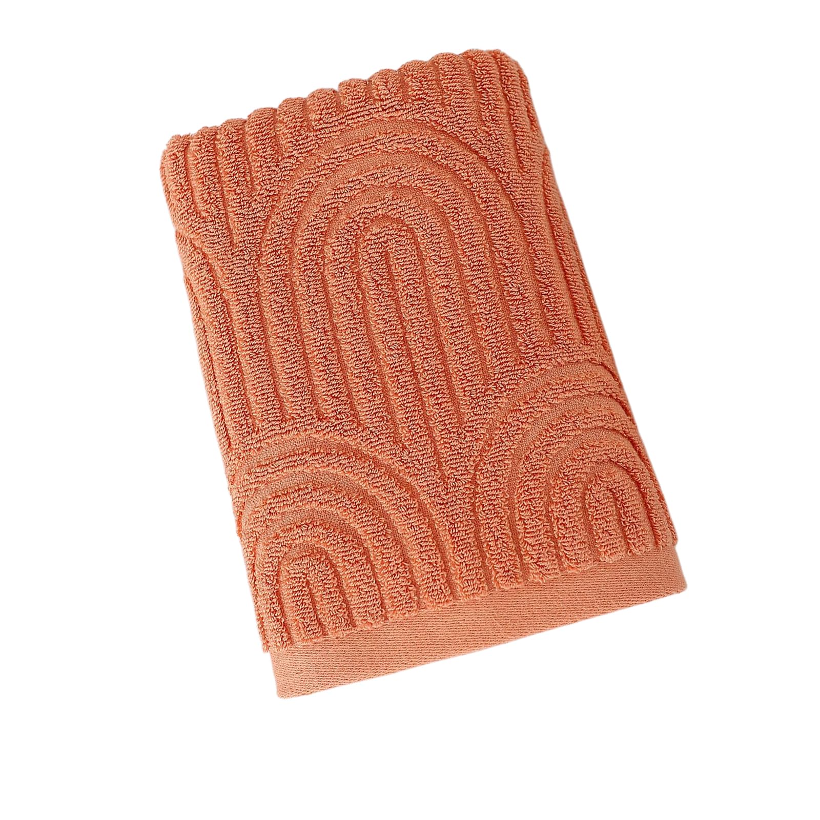 carotoe Cotton Waffles Texture Towel with Quick Drying Feature Ideal for Hair and Face 40X70Cm Crowded Bath Towel